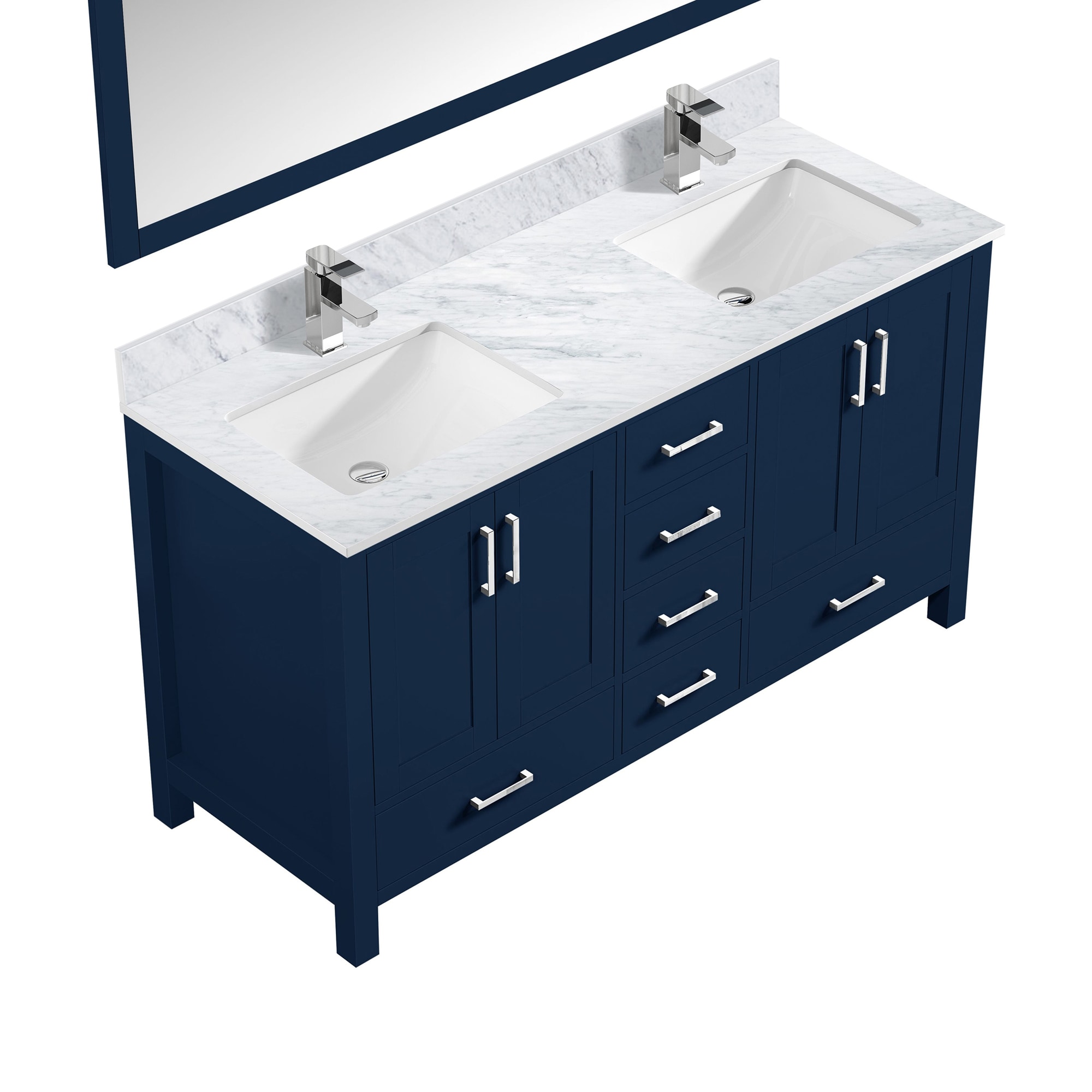 Lexora LJ342260DEDSM58F Bath-Vanity-Combo - View #2