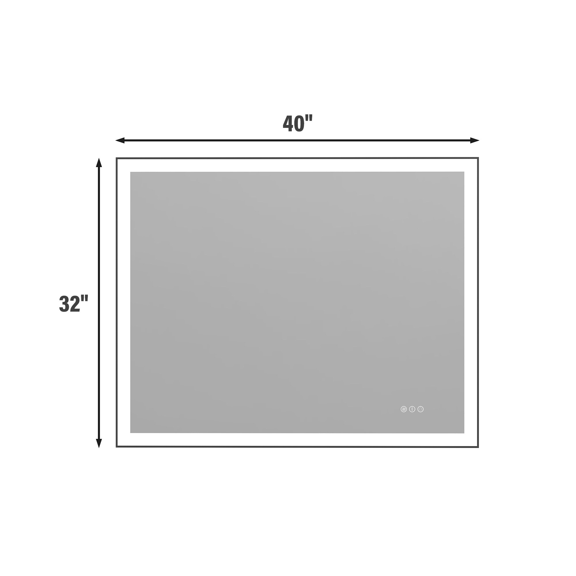 CASAINC MD04-6036SF2 Framed-Bath-Mirrors - View #10