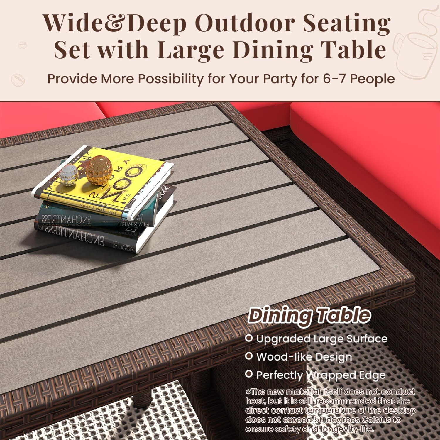 AECOJOY 16076RD-LS01 Patio-Sofas-Daybeds - View #2