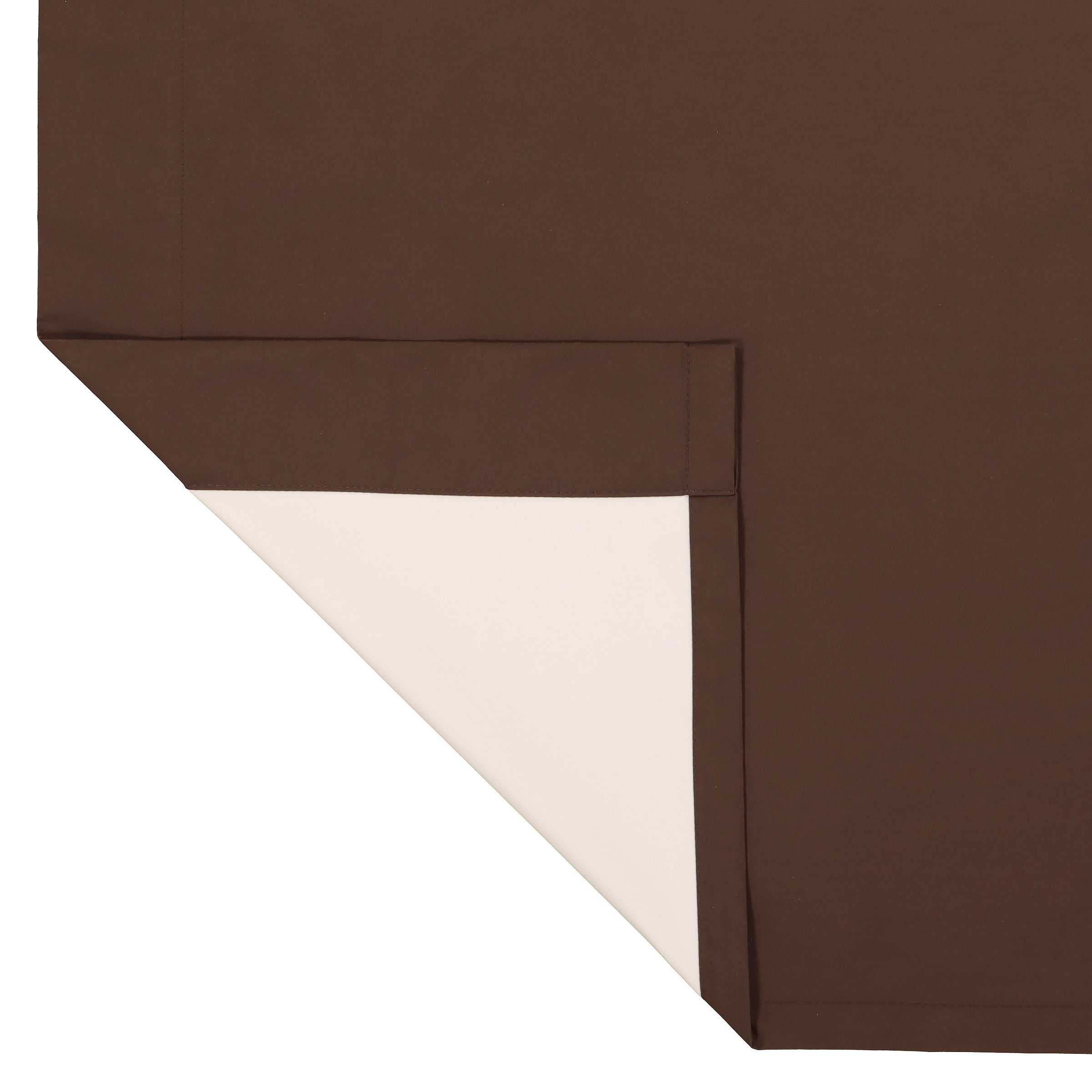 Eclipse 63-in Chocolate Blackout Grommet Single Curtain Panel in the ...