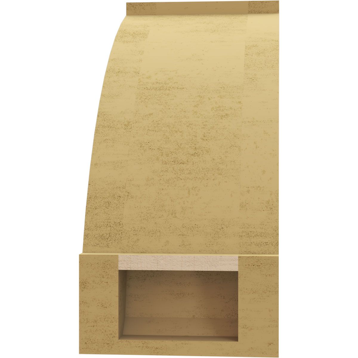 Ekena Millwork BRCUR05X10X10LFTRCPR braces - View #5