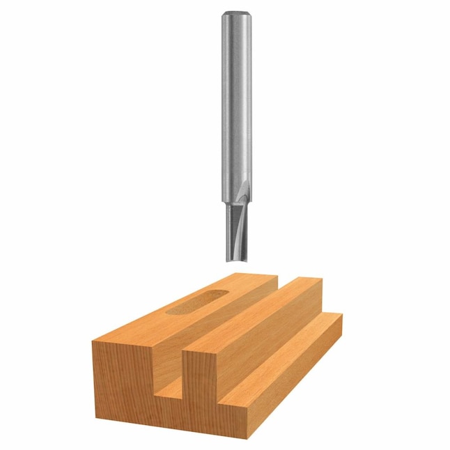 Bosch 3/16-in Carbide-Tipped Straight Router Bit Bosch 3/16-in Carbide-Tipped Straight Router Bit