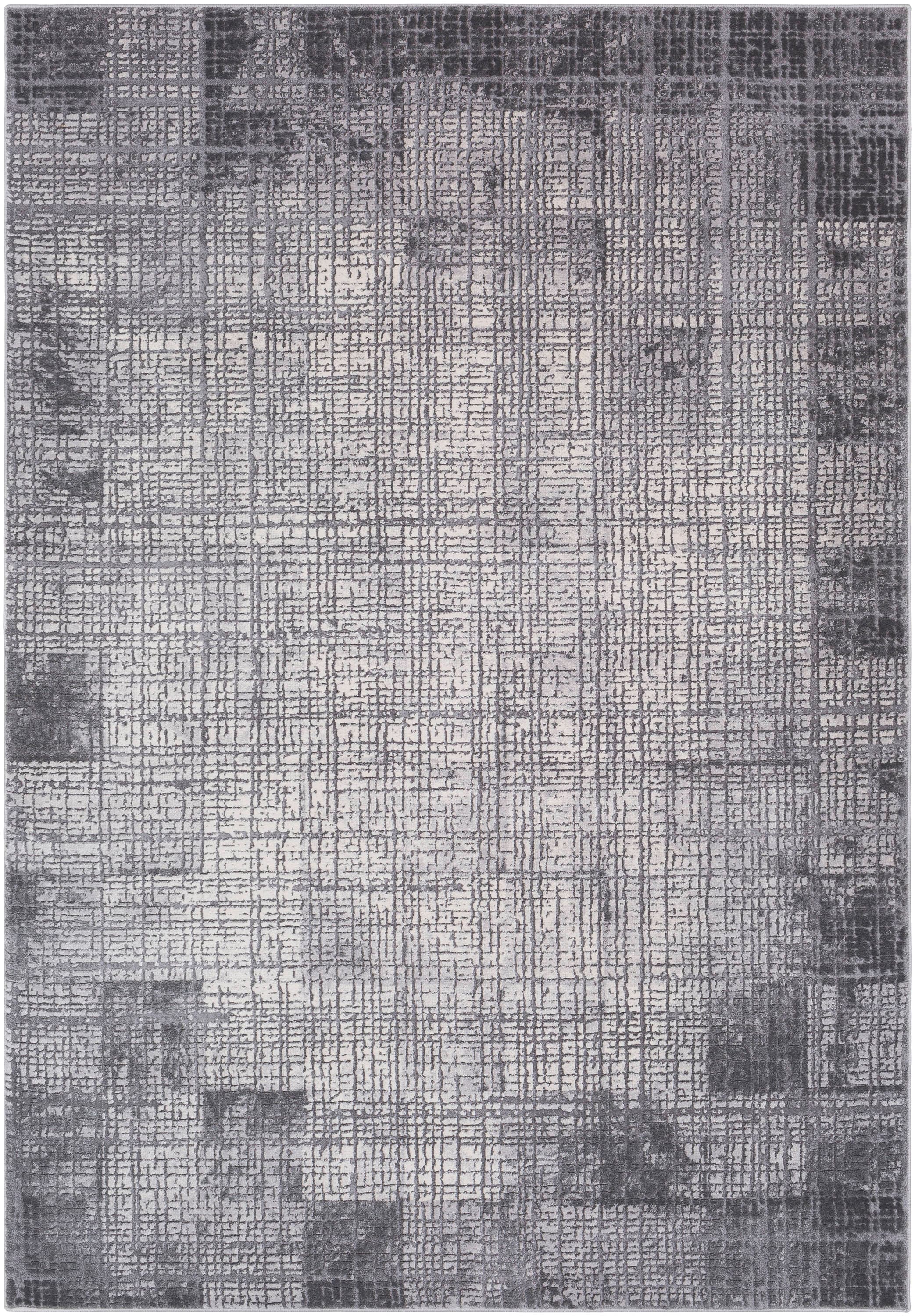 Livabliss TBT2306-23 Tibetan 2 x 3 (ft) Polyester Taupe Rectangular Indoor Abstract Industrial Area rug