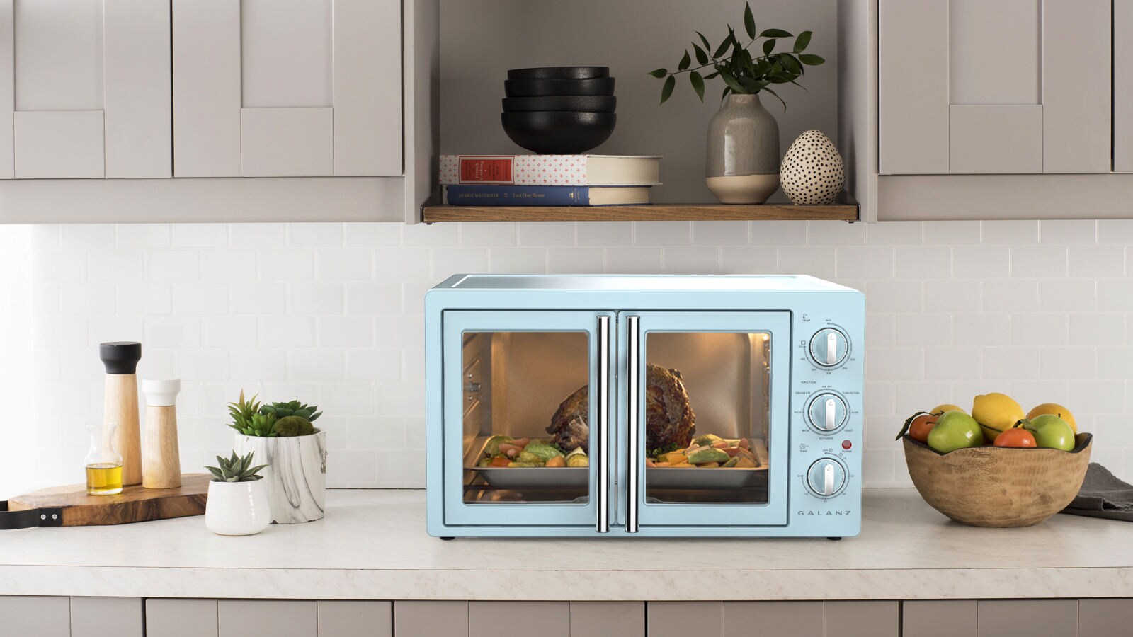 Galanz French Door Toaster Oven  Would you like to have a toaster oven  with cool French Doors? Take a look at our full product video for our French  Door Toaster Oven