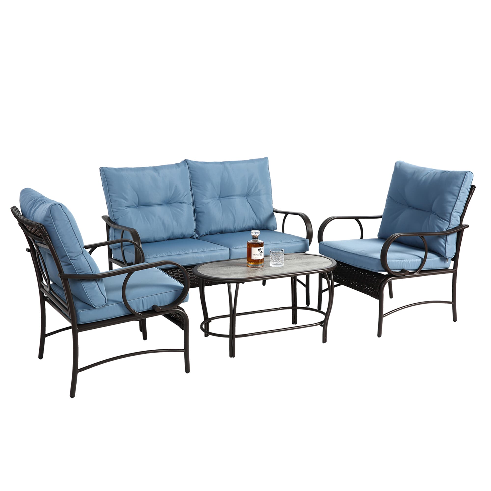 SINOFURN SYB160001WT Patio-Conversation-Sets - View #12