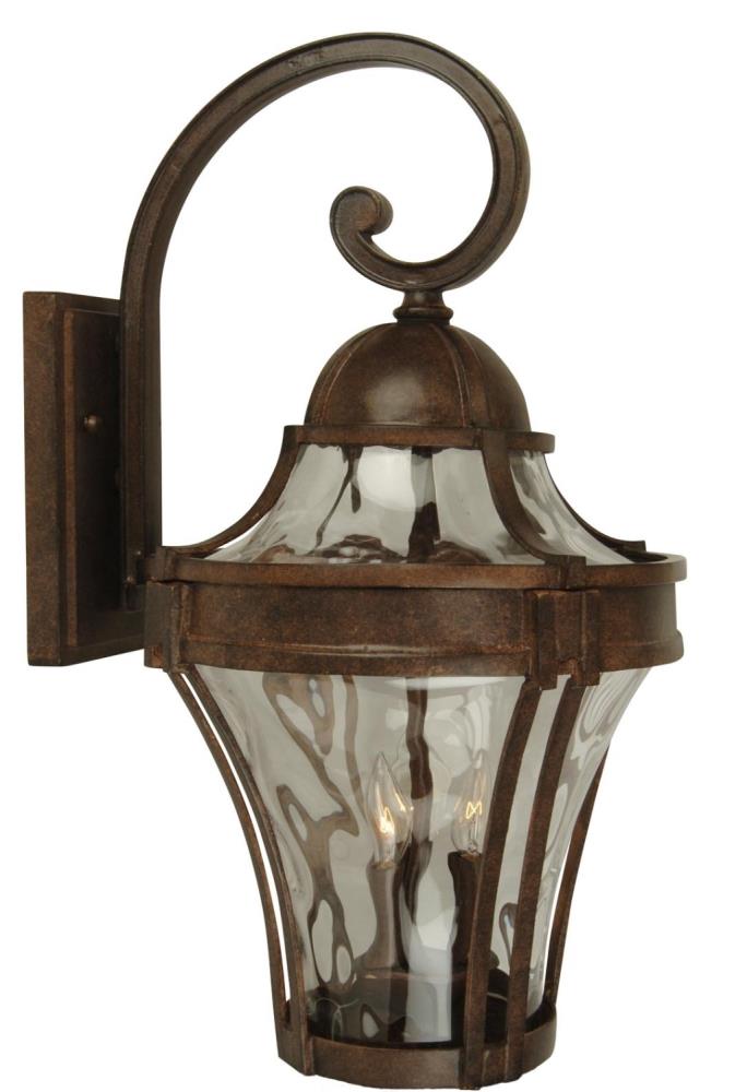 Craftmade Parish 1-Light 14.25-in Aged Bronze Textured Outdoor Wall ...