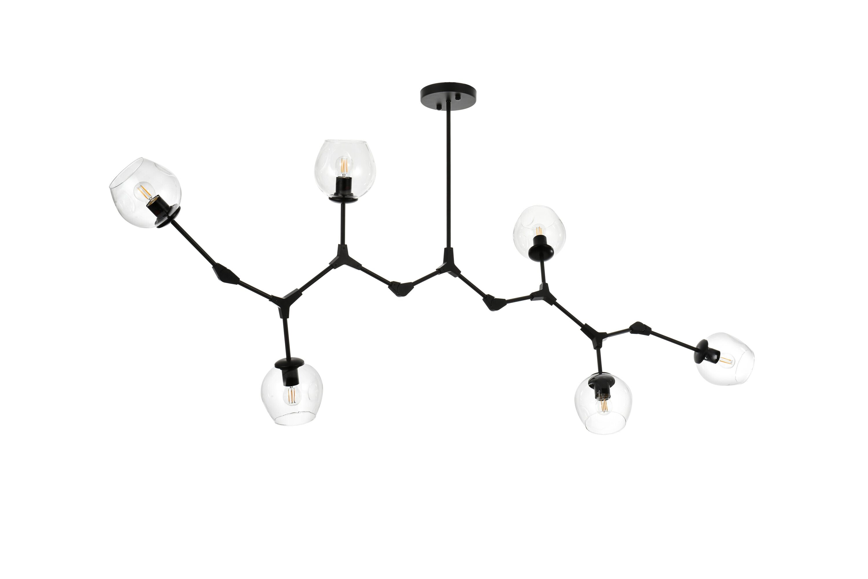 Elegant Decor HF5136G70BK b090015 - View #8
