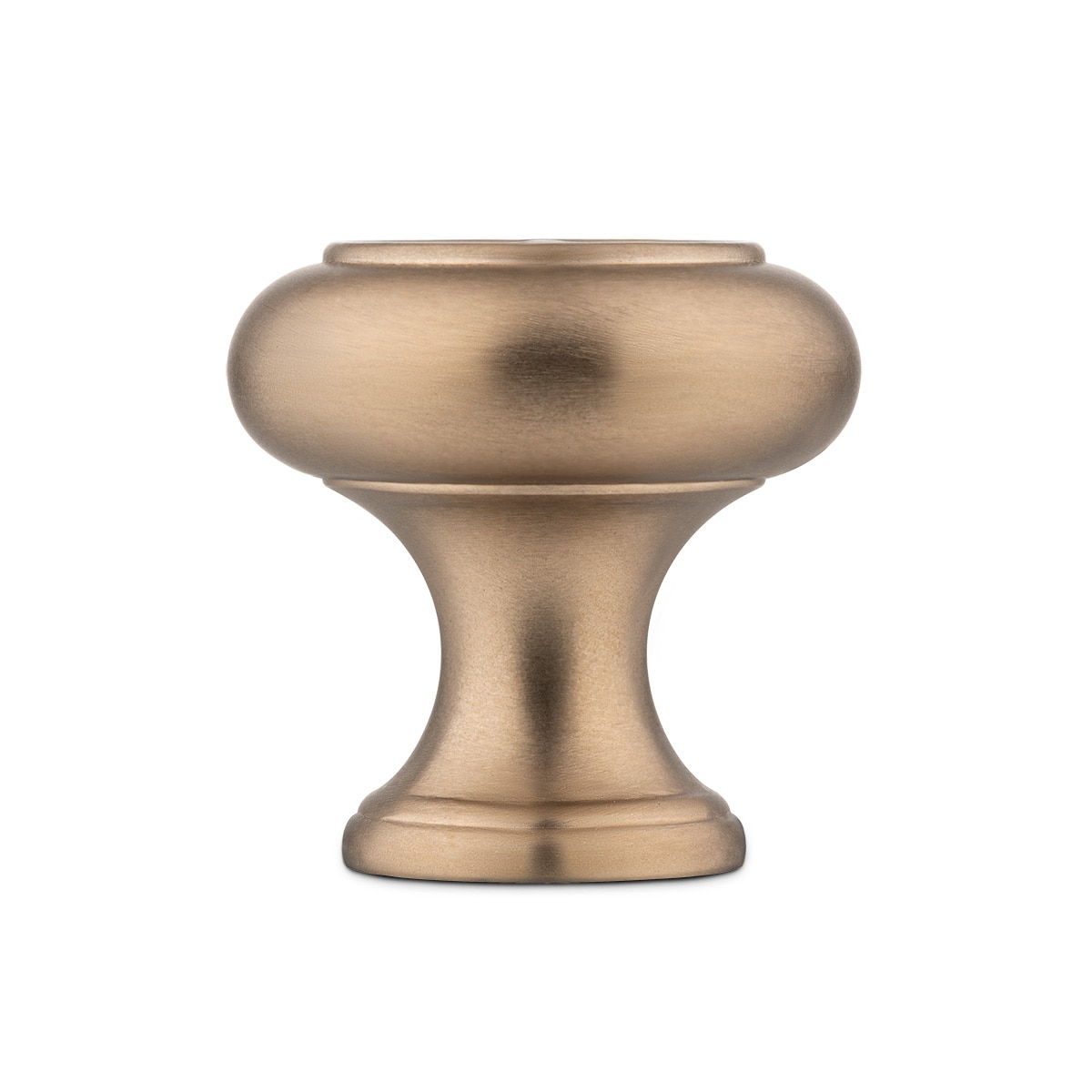 Wrightsville 1-in Champagne Bronze Cylindrical Traditional Cabinet Knob | - allen + roth 1116HW-01-CB