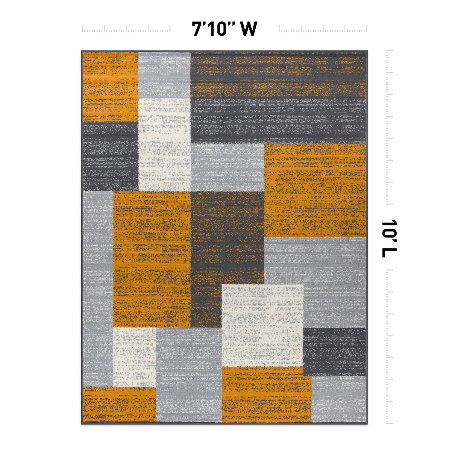 World Rug Gallery 3005MUSTARD8X10 rugs - View #2