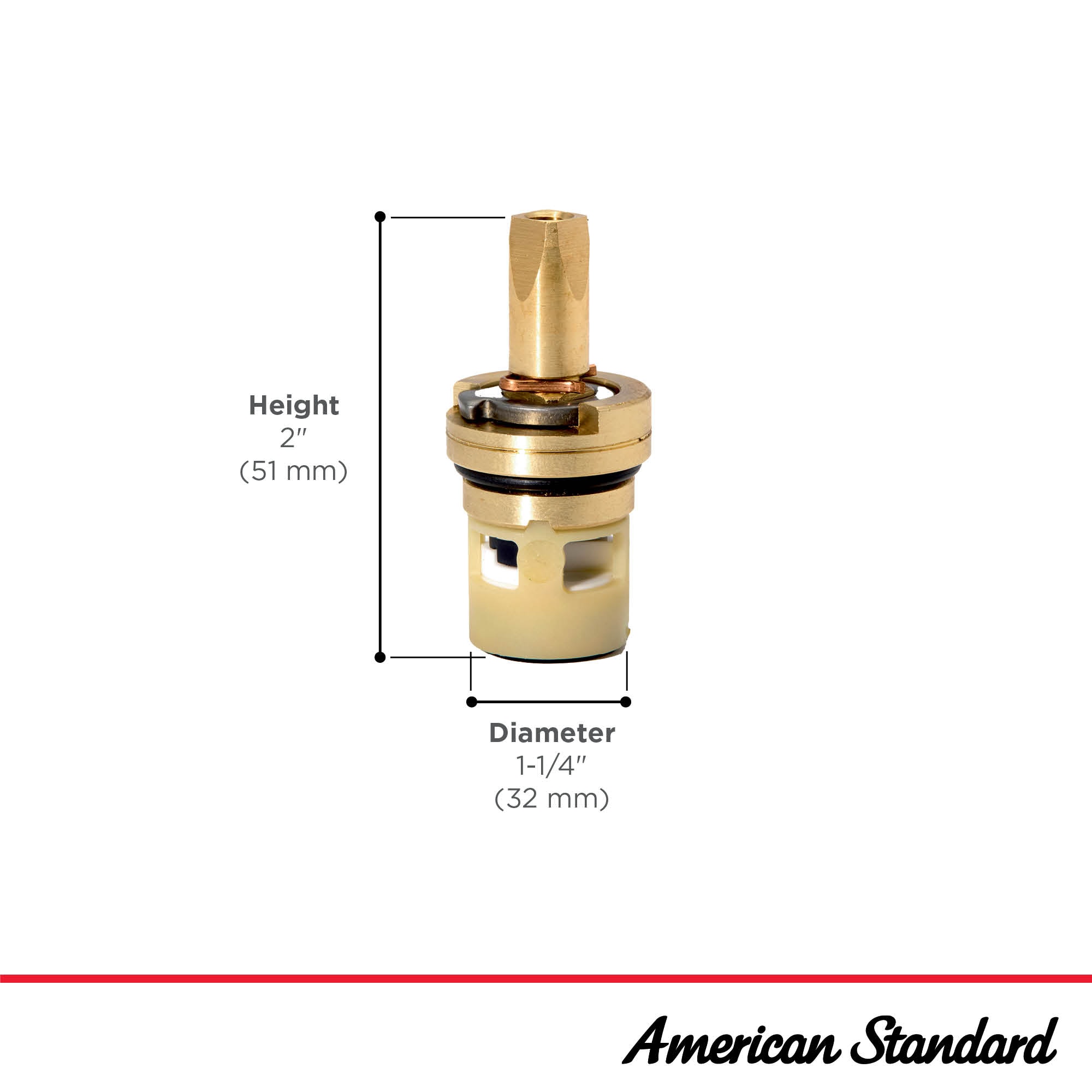 American Standard 951764-0070A Faucet-Stems - View #3