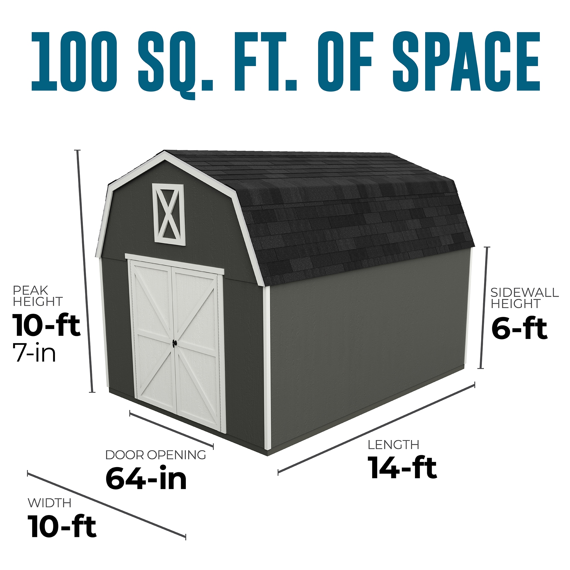 Heartland 195815 Wood-Storage-Buildings - View #4