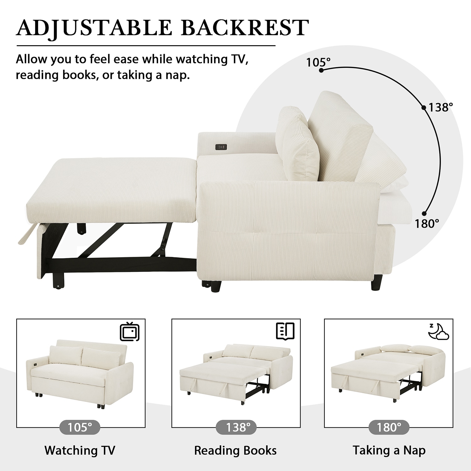 GZMR GZ-N71509AAB Sofas-Loveseats - View #4