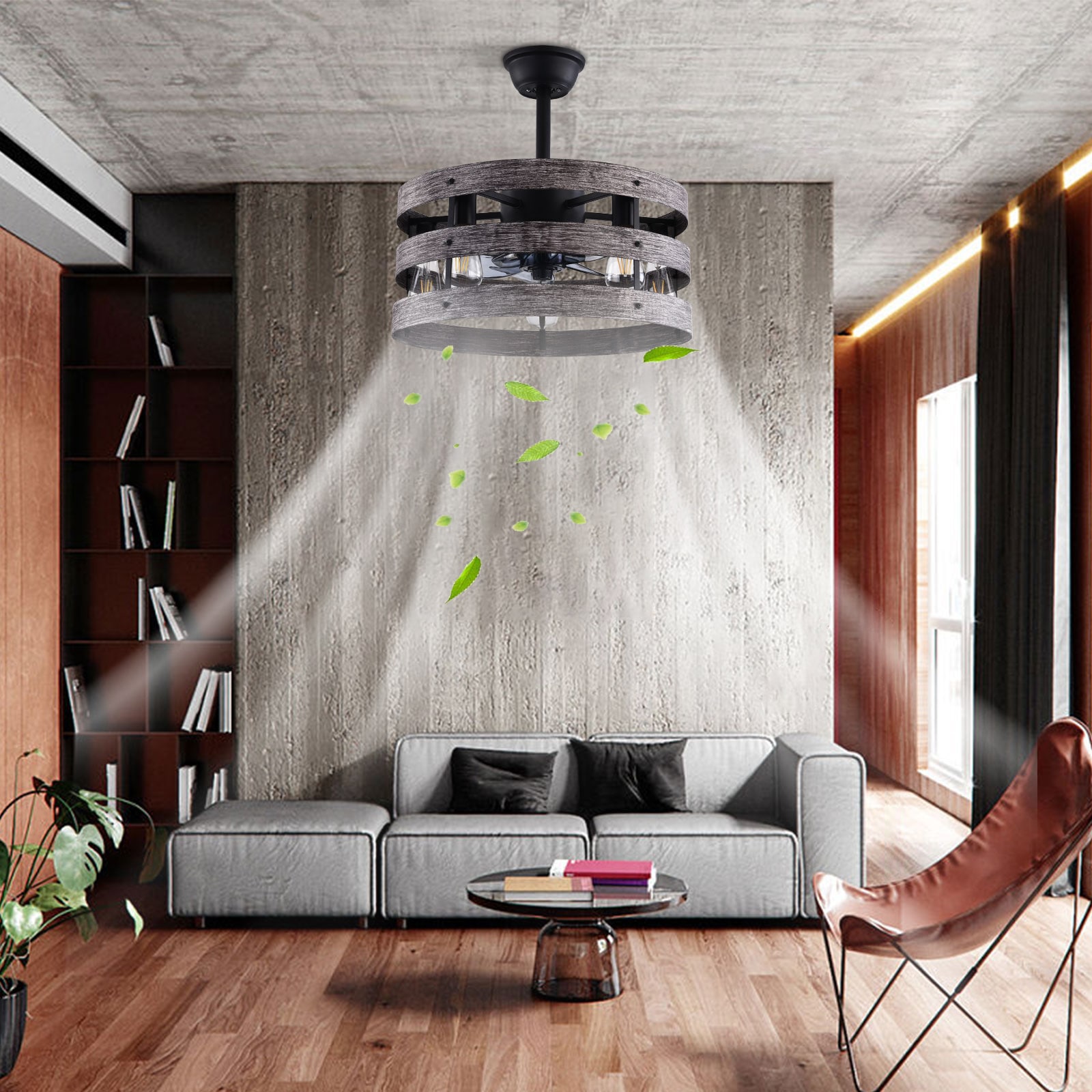 Oukaning HG-HCX-2082 Ceiling-Fans - View #2