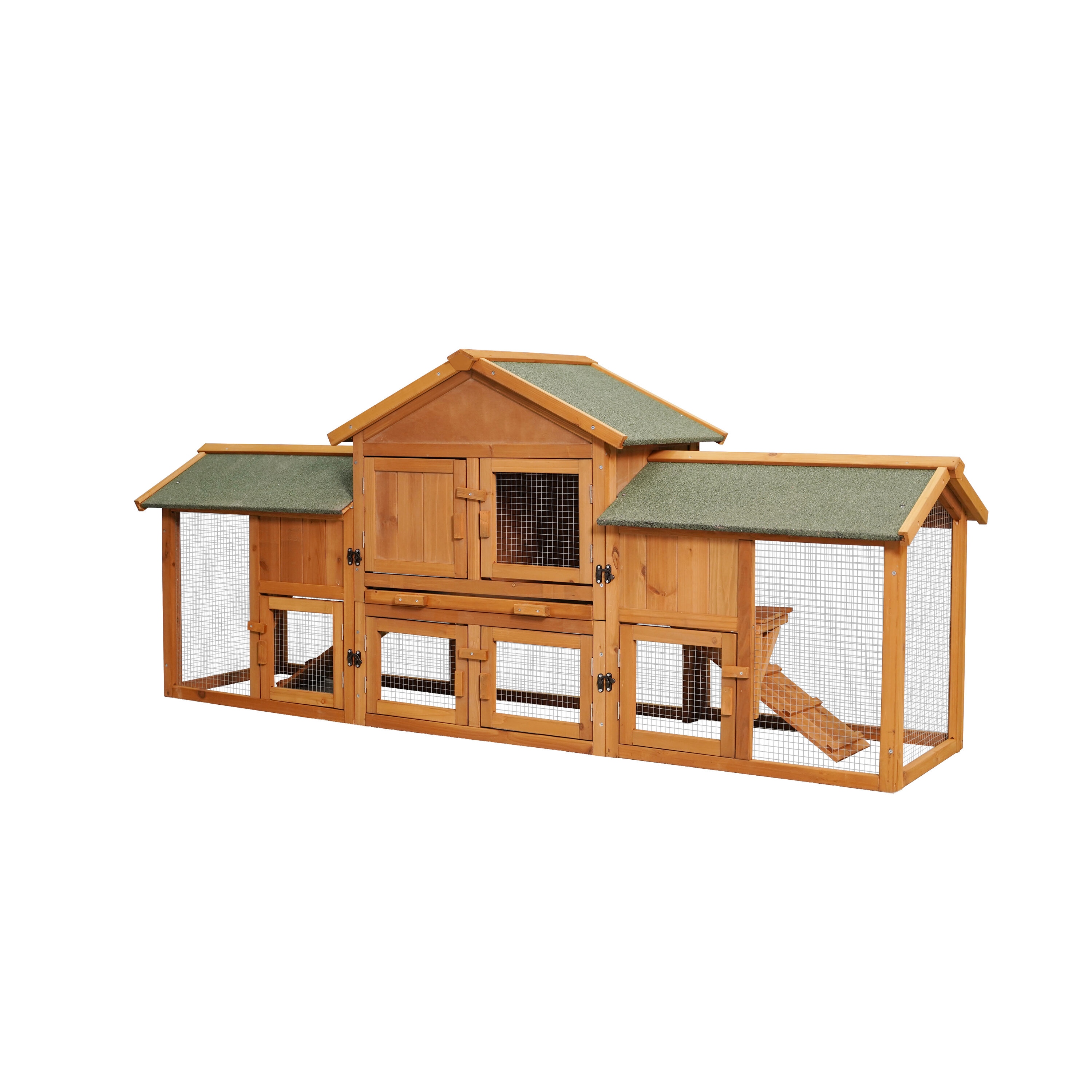 Mondawe MO-21953995 Orange Wood Chicken coop
