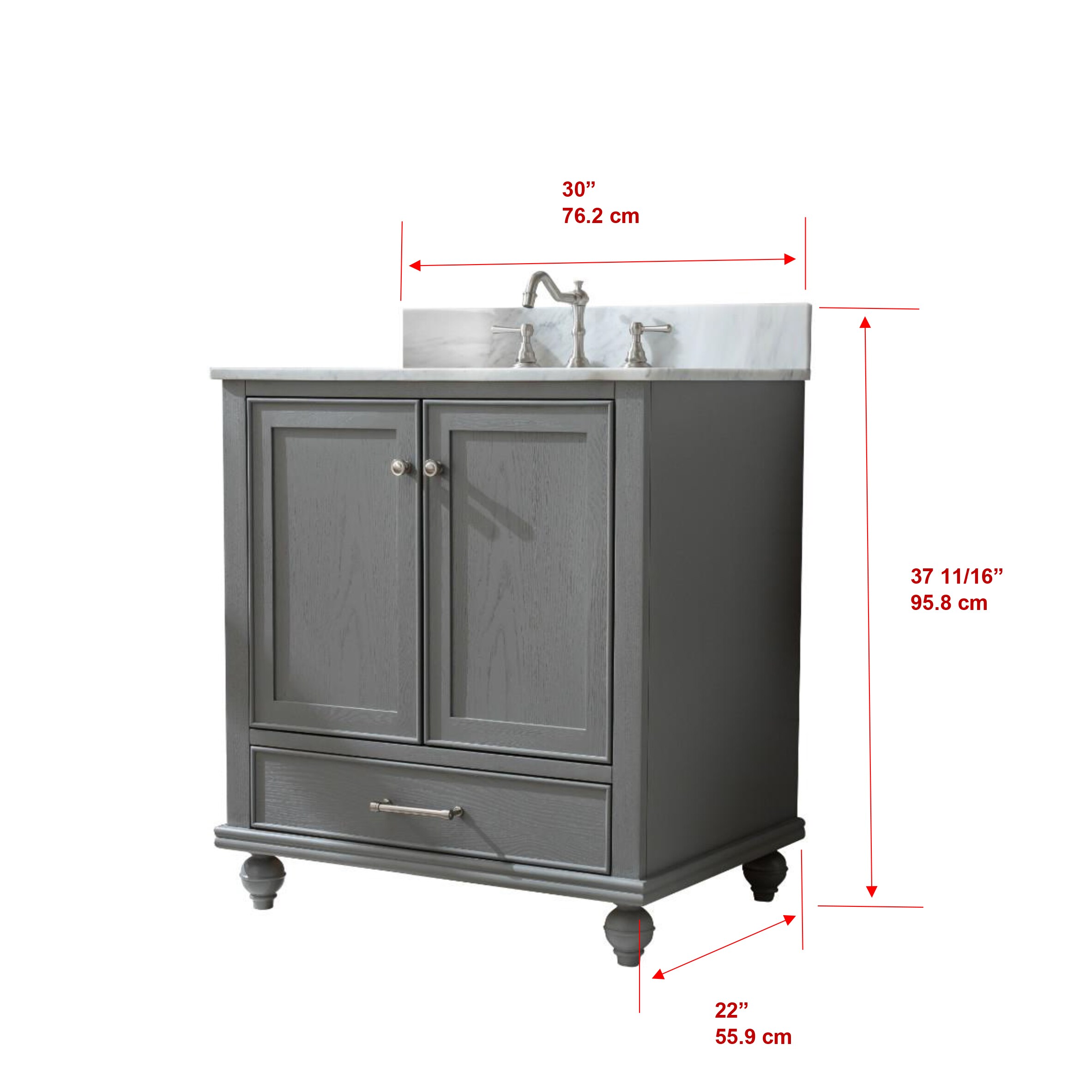 Sudio Design MELISSA-30GG-E Bath-Vanity-Combo - View #8