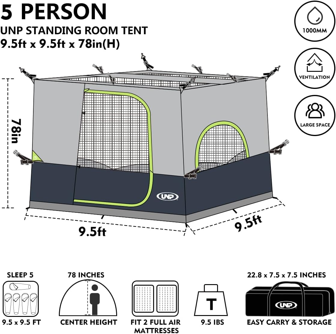 Damerin KK56F tents - View #2