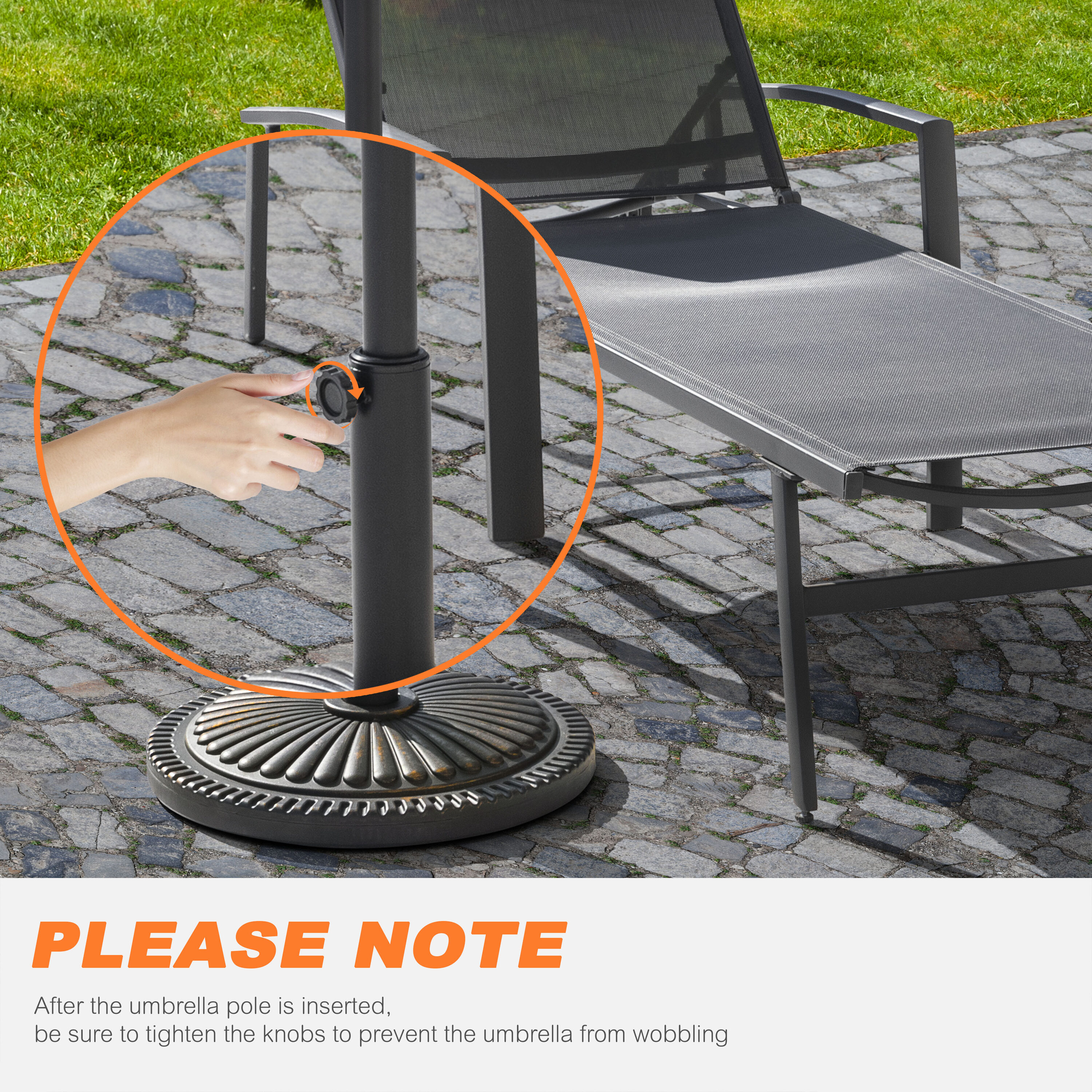 Nuu Garden OO03 Umbrella-Bases - View #8
