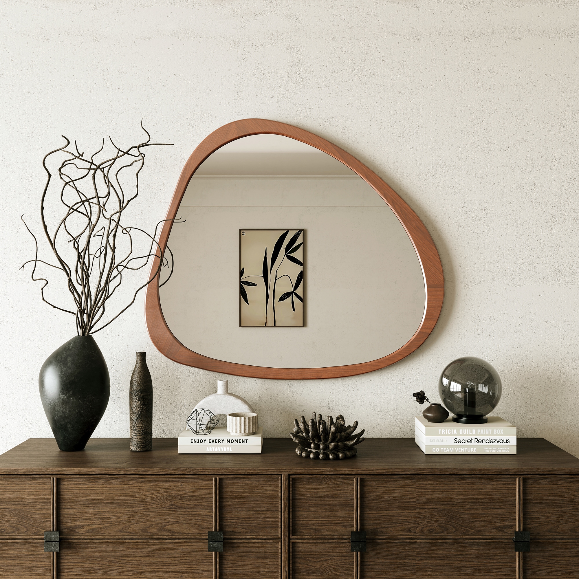 SINOFURN 44.9-Inches W x 38.9-Inches H Irregular Natural SINOFURN 44.9-Inches W x 38.9-Inches H Irregular Natural