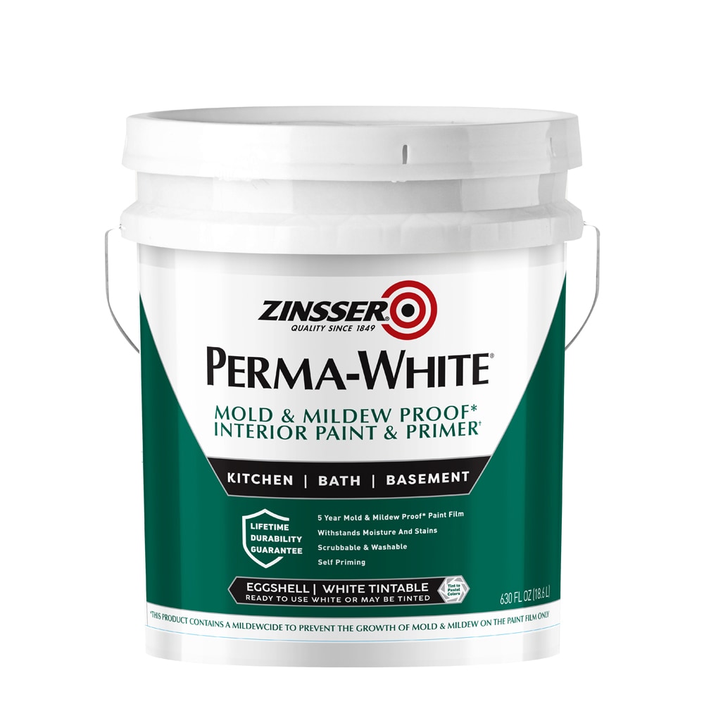 Zinsser 2770SOS Eggshell White Water-based Interior Paint ( 5-gallon )