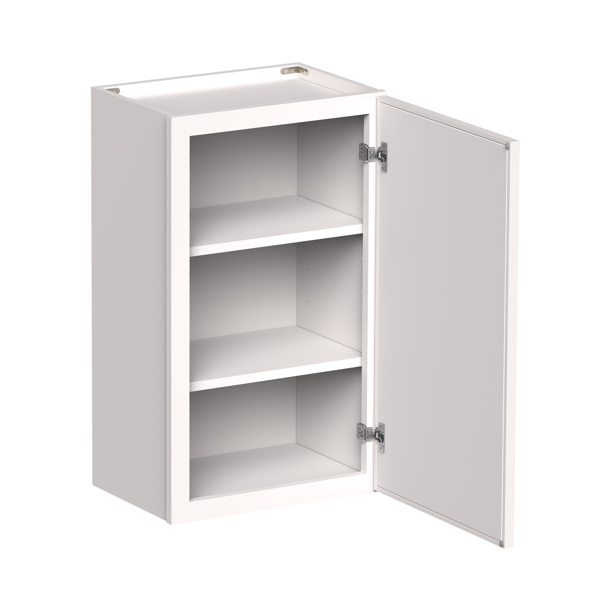 Boyel Living 18-in W x 30-in H x 12-in D White Shaker Ready-to-Assemble Kitchen Wall Cabinet with Soft-Close Hardware