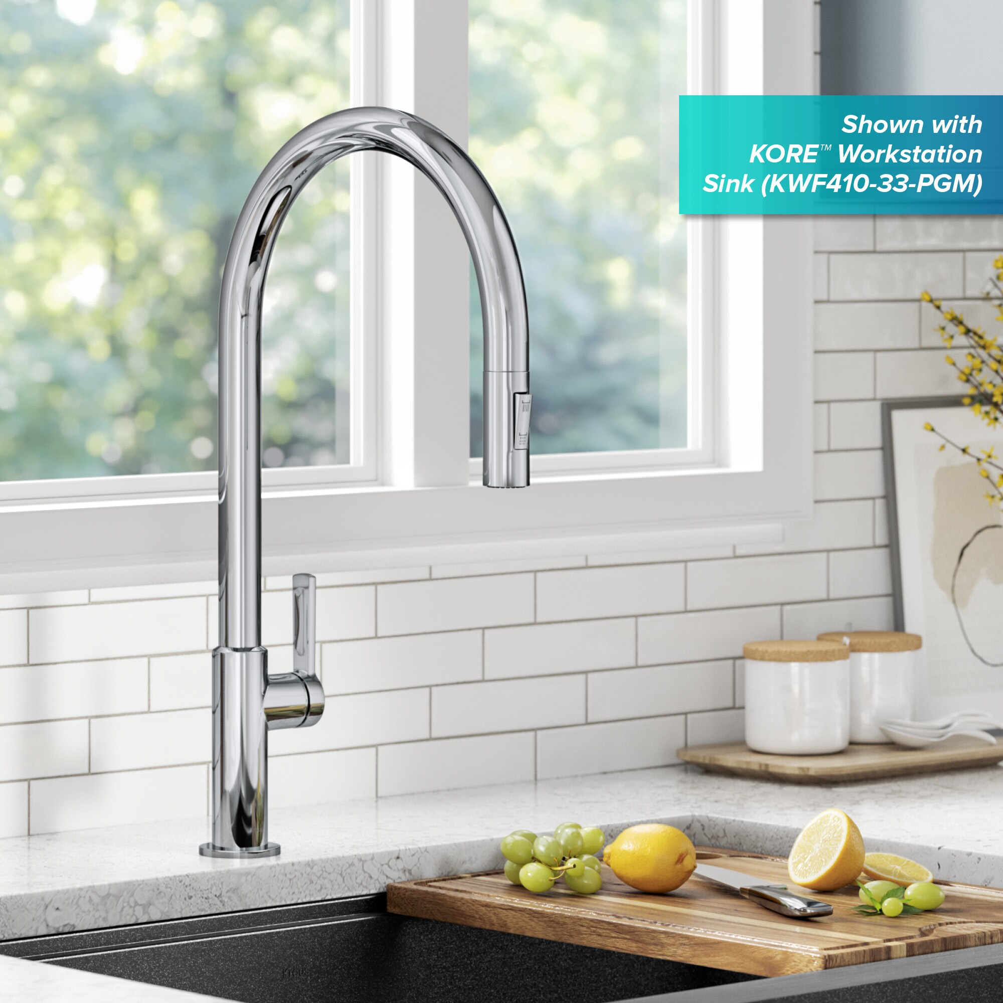 Kraus KPF-2821CH Kitchen-Faucets - View #4