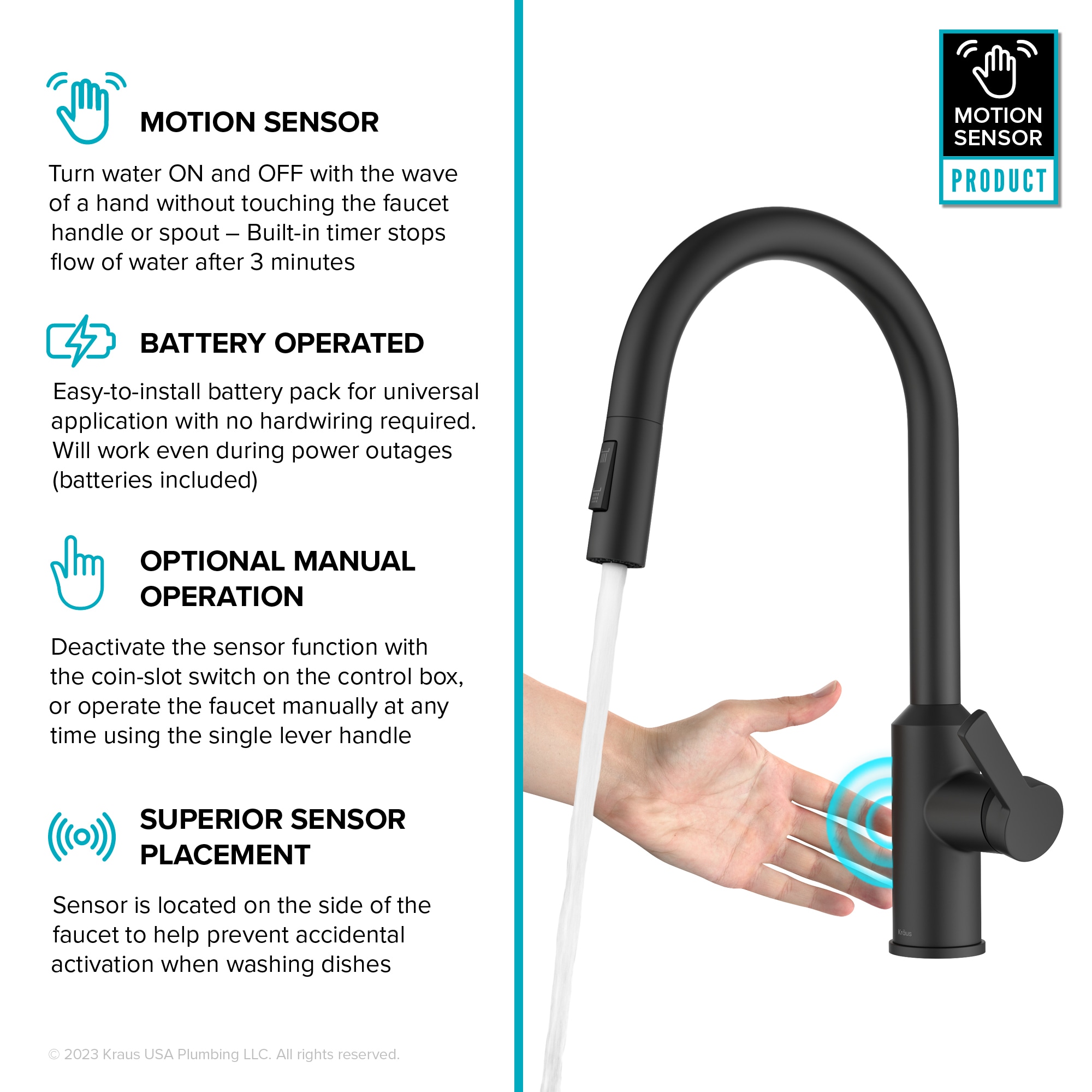 Kraus KSF-2830MB Kitchen-Faucets - View #5