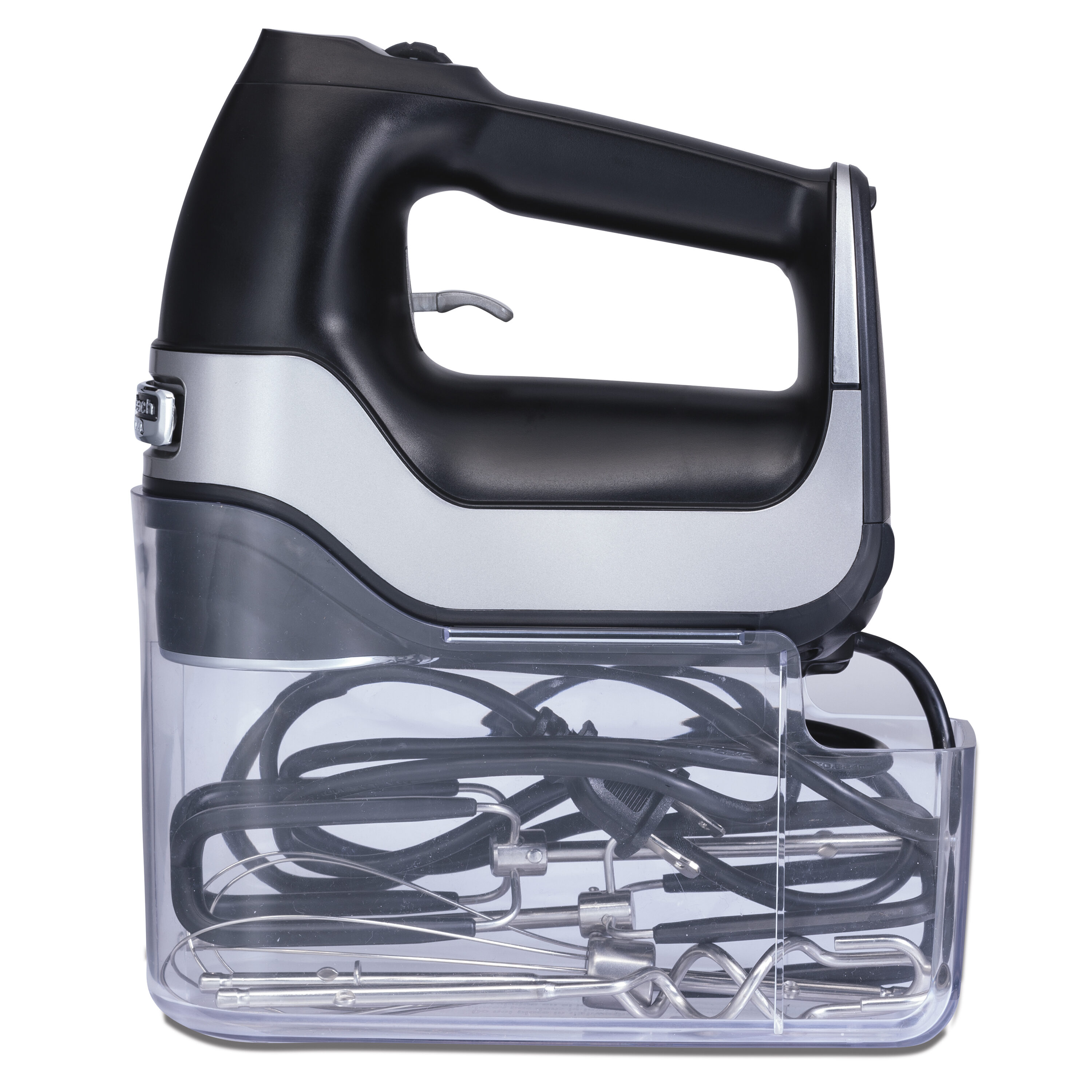 Hamilton Beach Professional 24-in Cord 7-Speed Black Hand Mixer in the ...