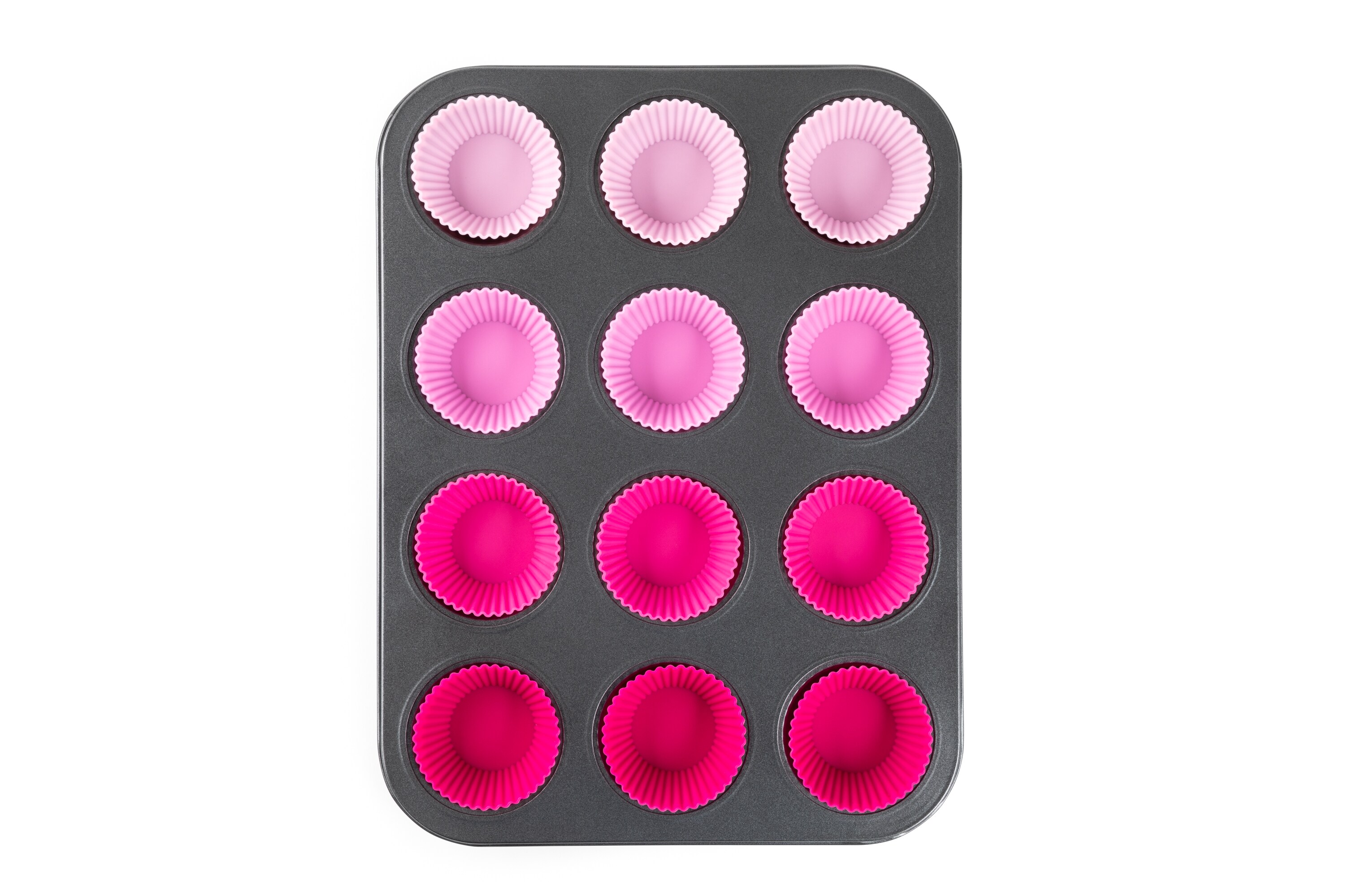 Hastings Home Pink 18-Piece Silicone Bakeware Set | 247066DEP