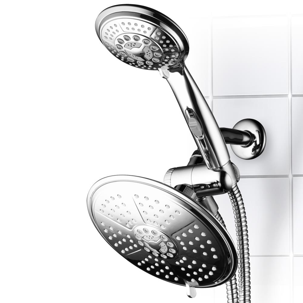 HotelSpa Chrome 38-Spray Rain Dual Shower Head 2.5-GPM (9.5-LPM)