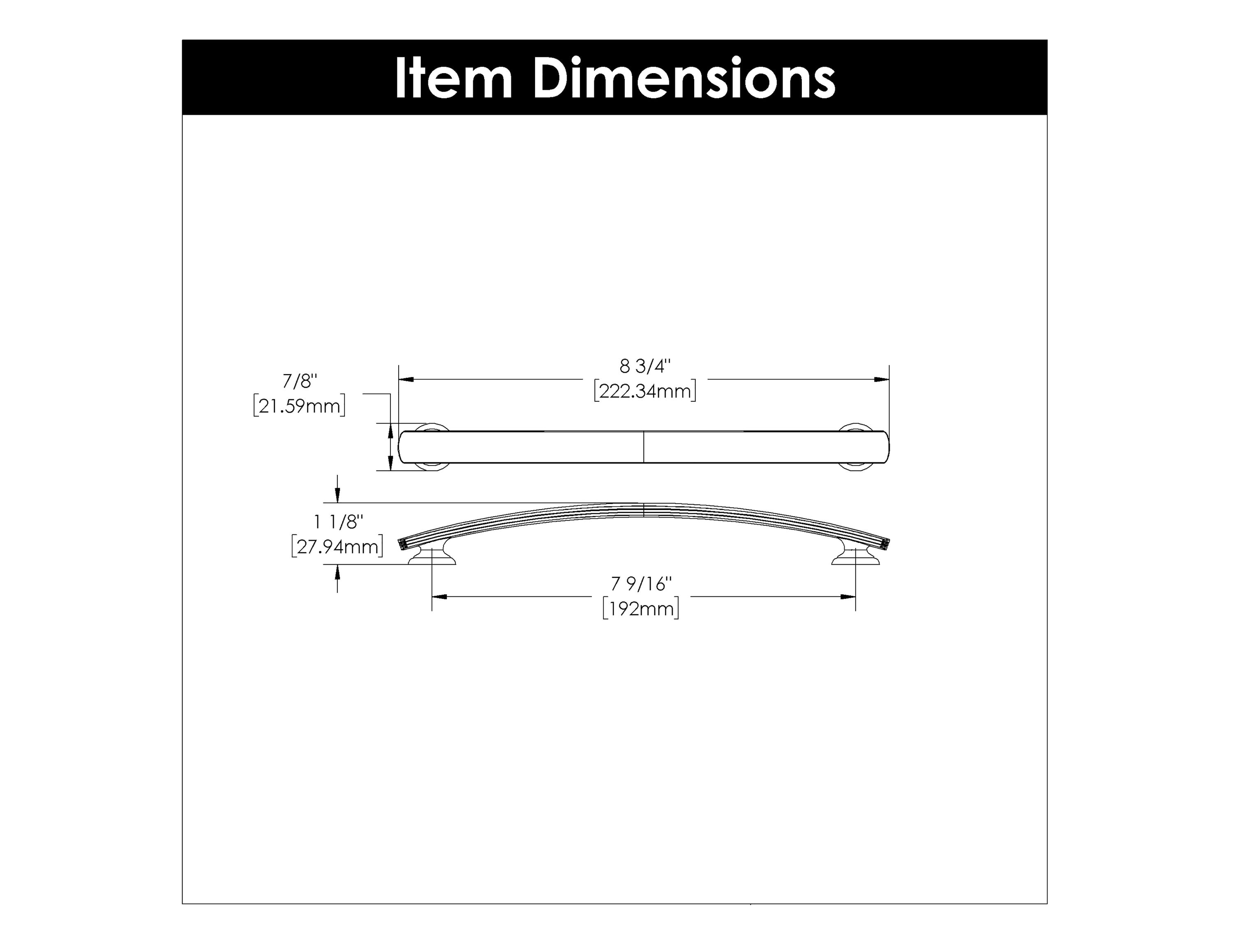 Hickory Hardware P2157-VB Cabinet-Pulls - View #6