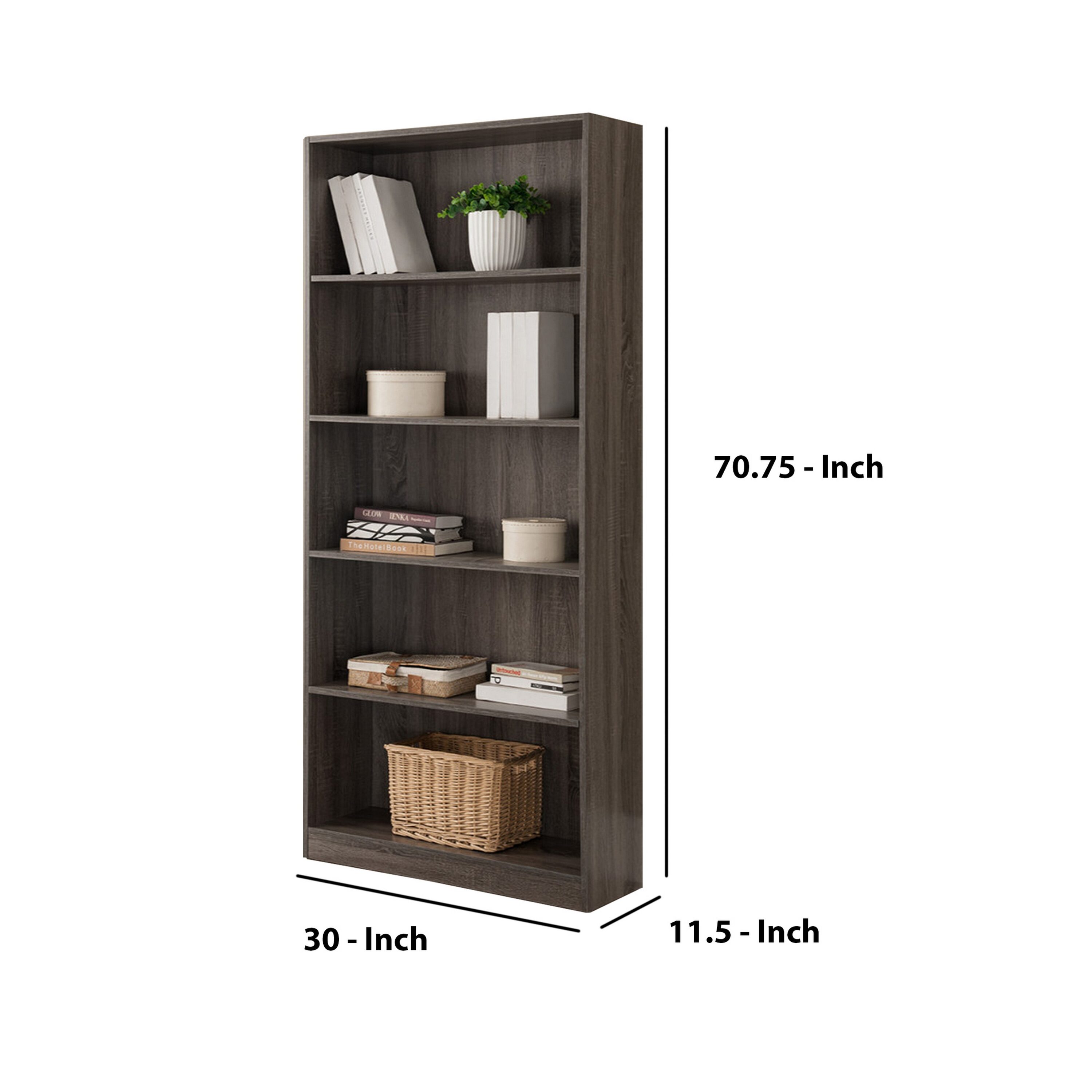 Benzara BM148854 bookcases - View #6