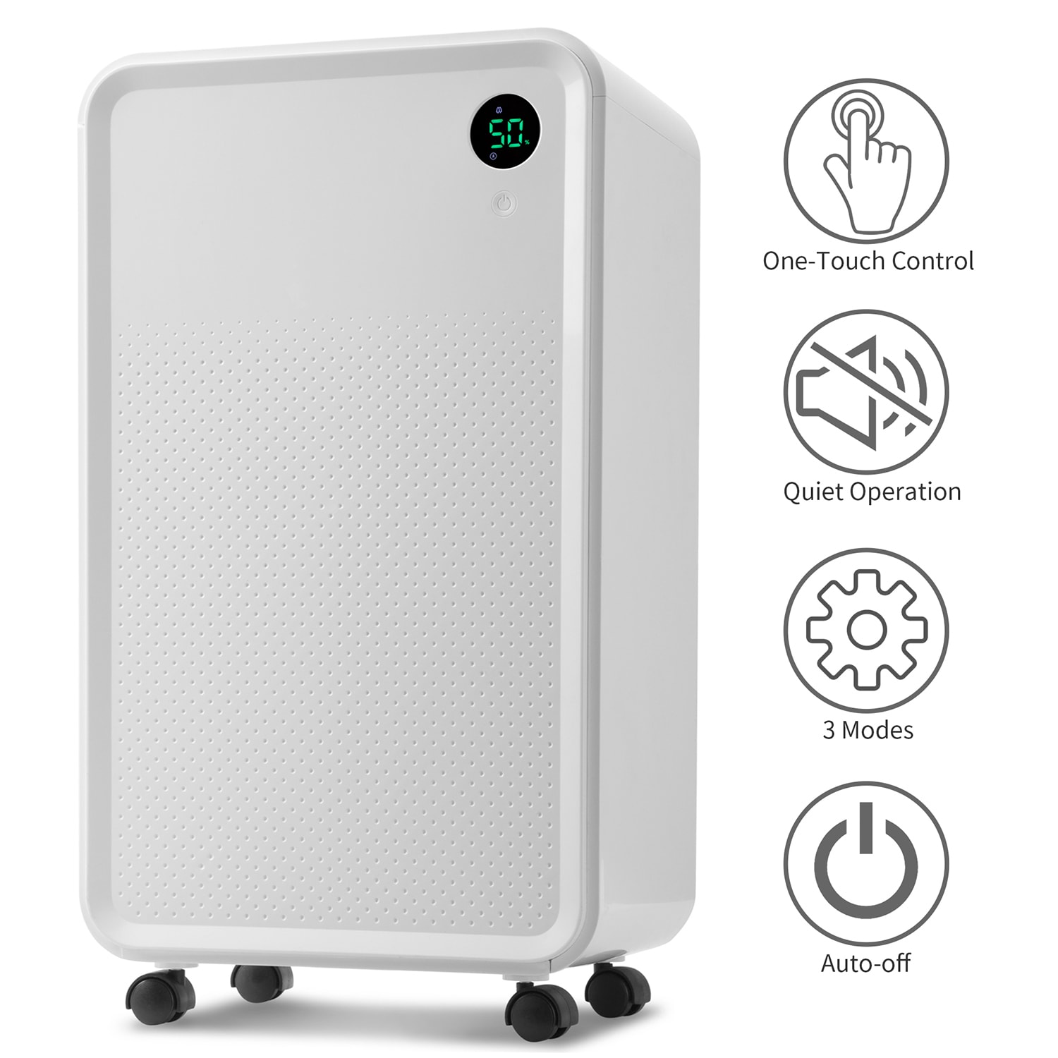 Danby 50 Pints Console Dehumidifier for Rooms up to 3000 Cubic Feet &  Reviews