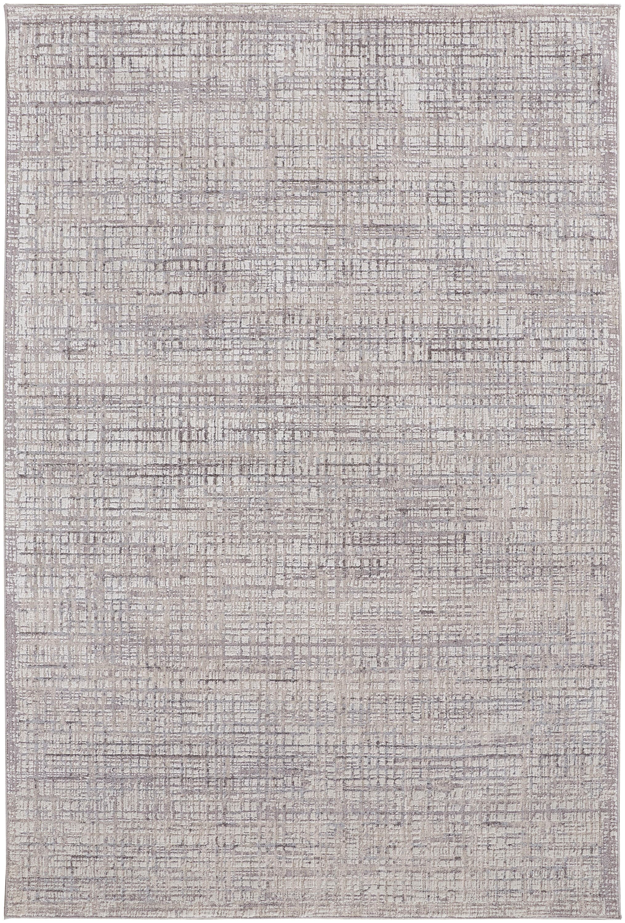 Room Envy LENR39G4GRYBGEF94 7 x 9 (ft) Loomed Polyester Taupe/Ivory Rectangular Indoor Abstract Area rug