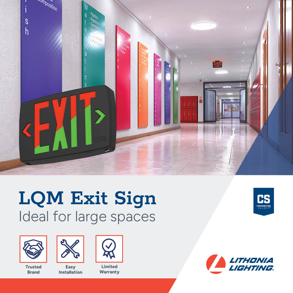 Lithonia Lighting LQMSBRGMVOLTM6 Emergency-Exit-Lighting - View #2