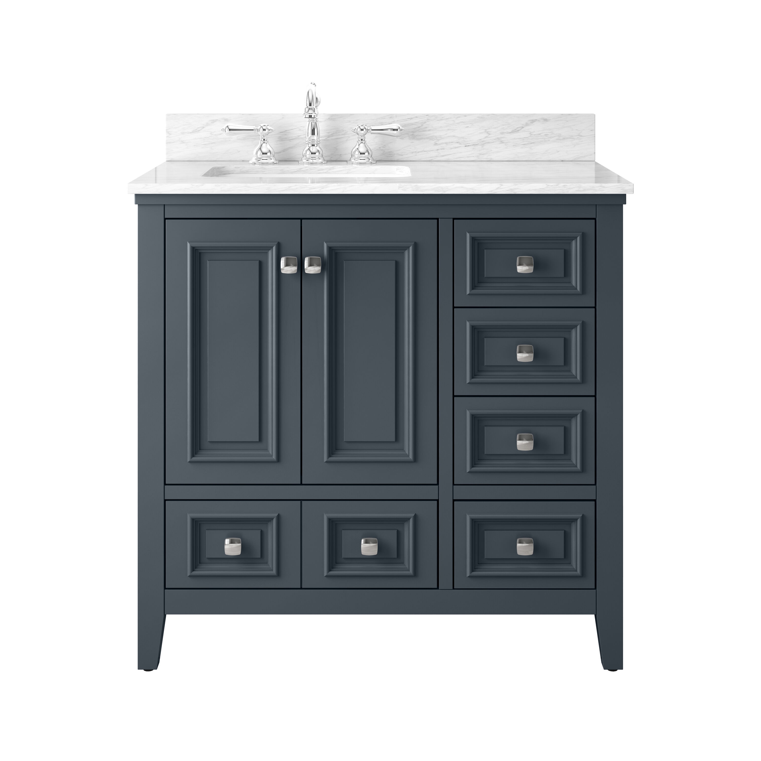TJAmerican TJ01-28V3622GR Bath-Vanity-Combo - View #2