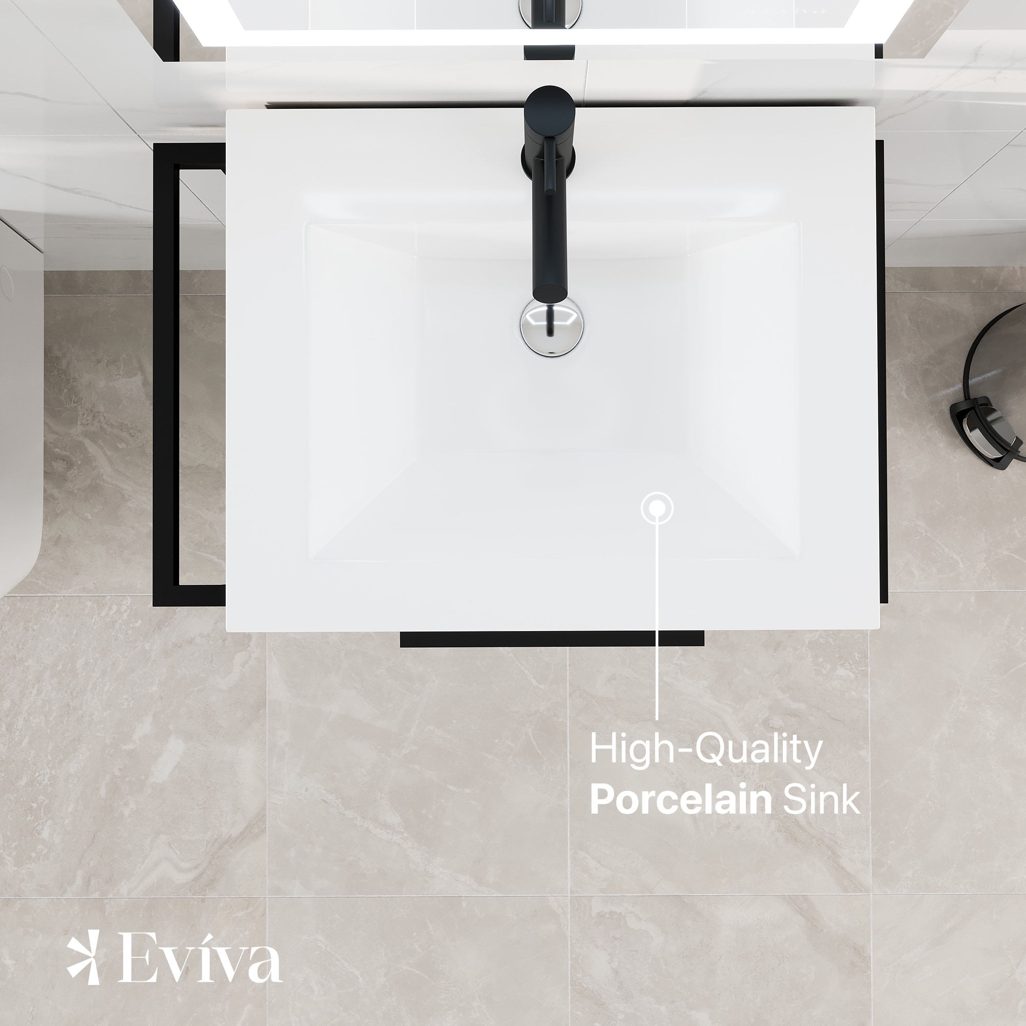 Eviva EVVN523-24DWN/LEGS Bath-Vanity-Combo - View #6