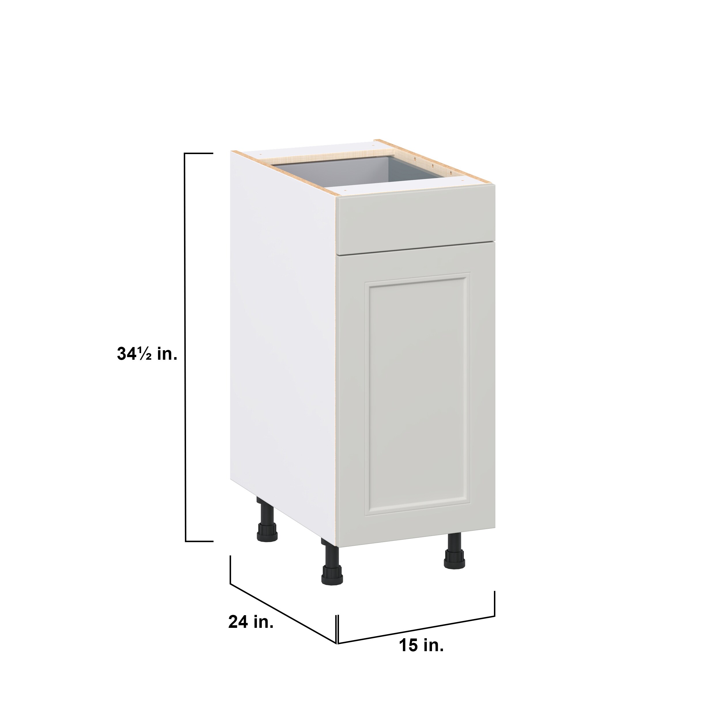 Hugo&Borg DSB15(L/R)-BE Cabinets-Kitchen - View #4