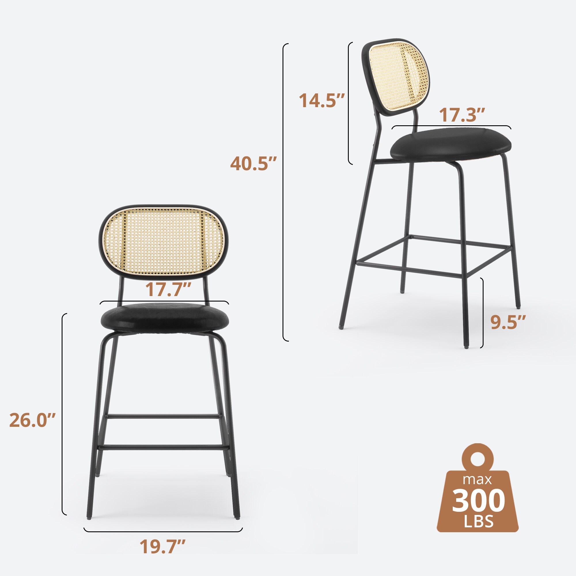 LUE BONA 4LB22CH0038-200LS stools - View #3