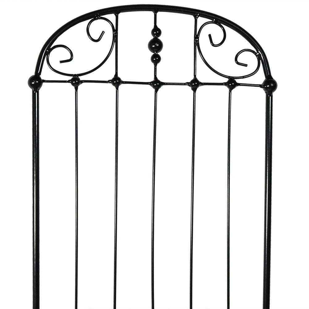 Sunnydaze Black Metal Wire Garden Trellis Set of 2