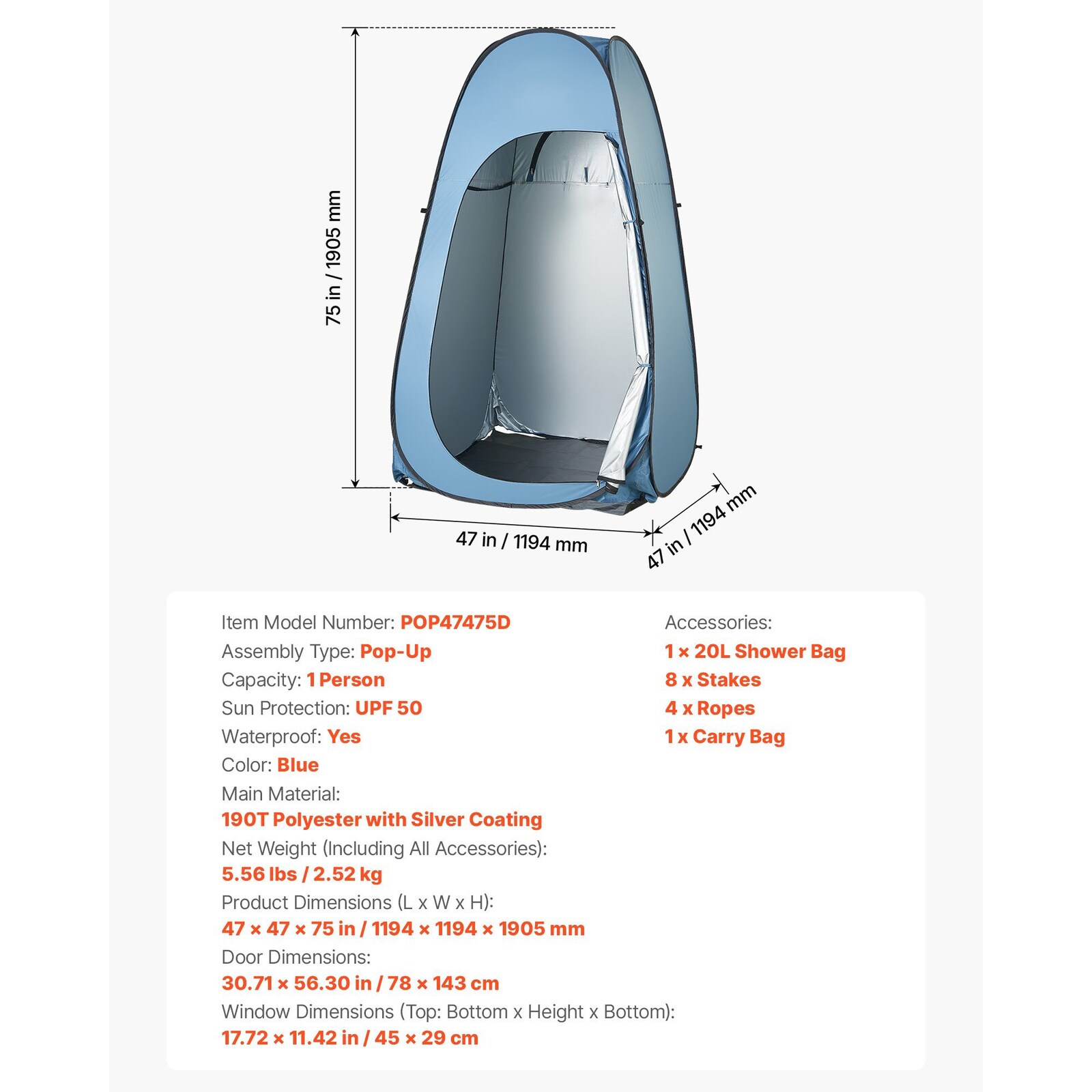Mecale YAS-0G9MPW tents - View #3