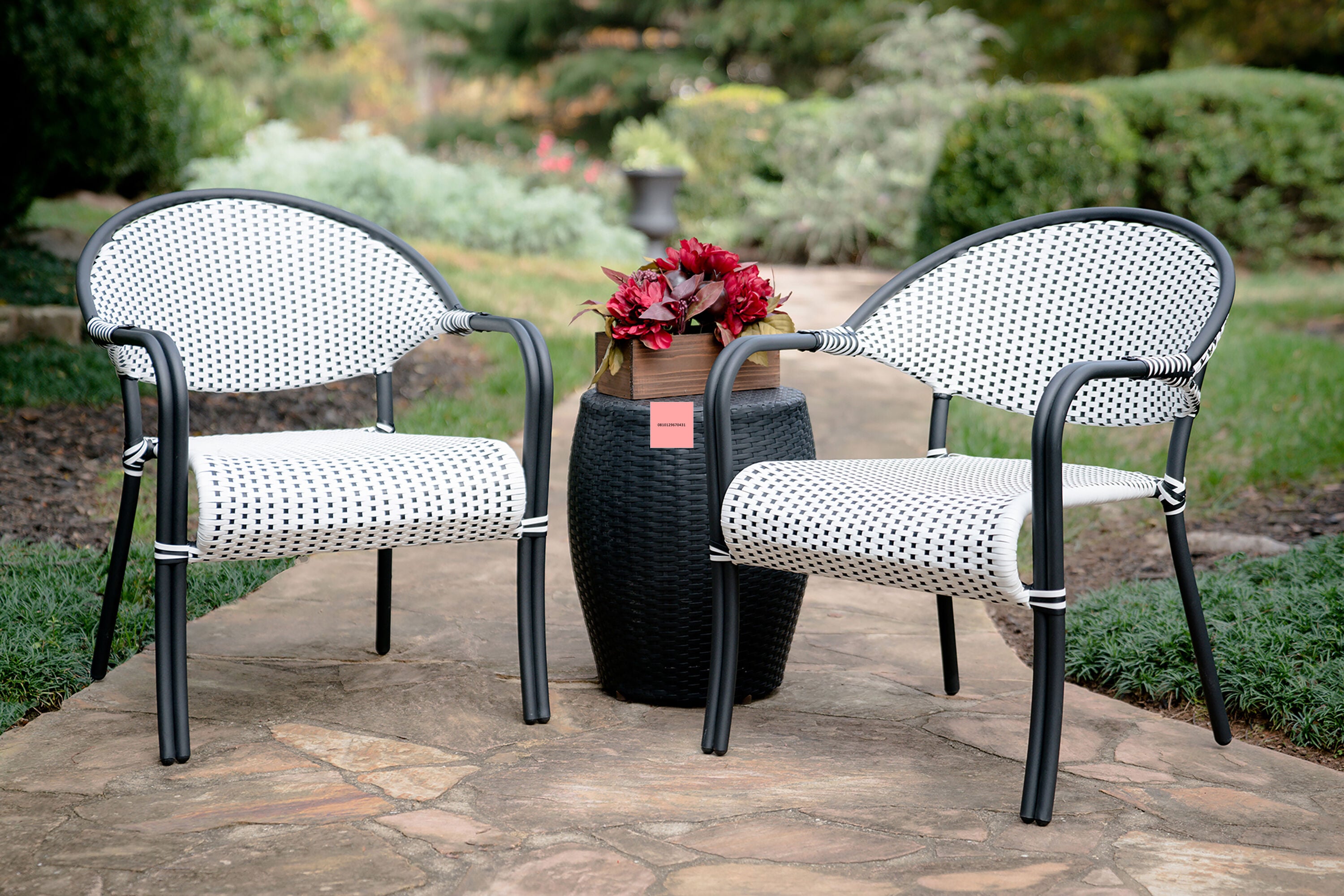 Leisure Made Monticello 3-Piece Seating - Black in the Patio ...