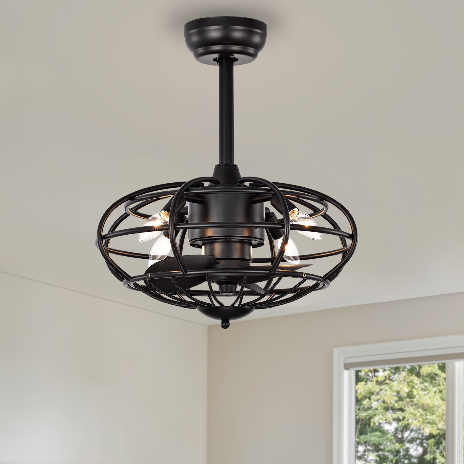 JIMSMAISON JMHECF28-18MB Ceiling-Fans - View #2