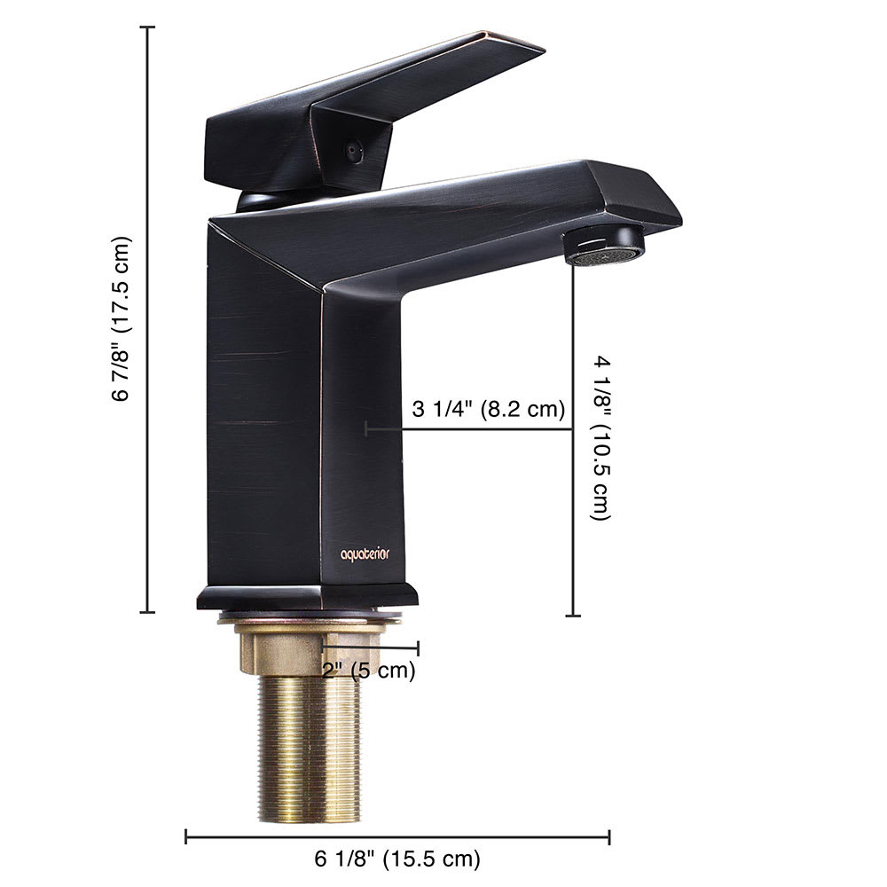 Yescom 81FH1011-4-7-ORB-LO Lavatory-Faucets - View #3