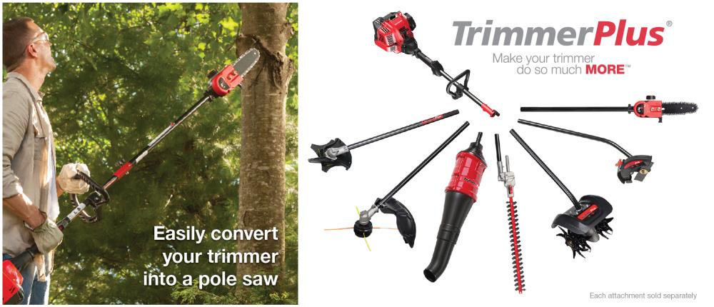 TrimmerPlus PS720 Pole Saw Attachment in the String Trimmer