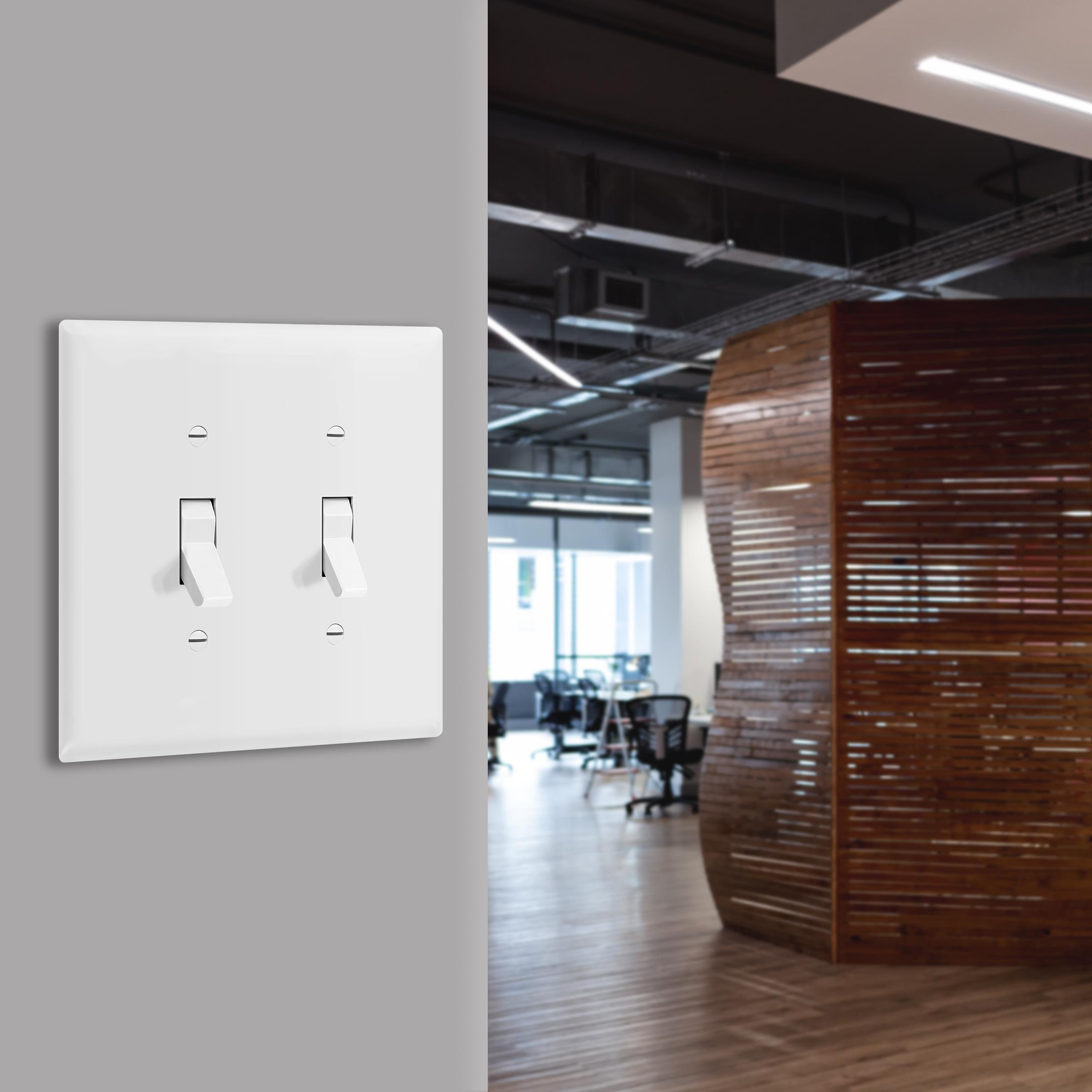 Top Greener 8812M-W-3PCS Electrical-Wall-Plates - View #4