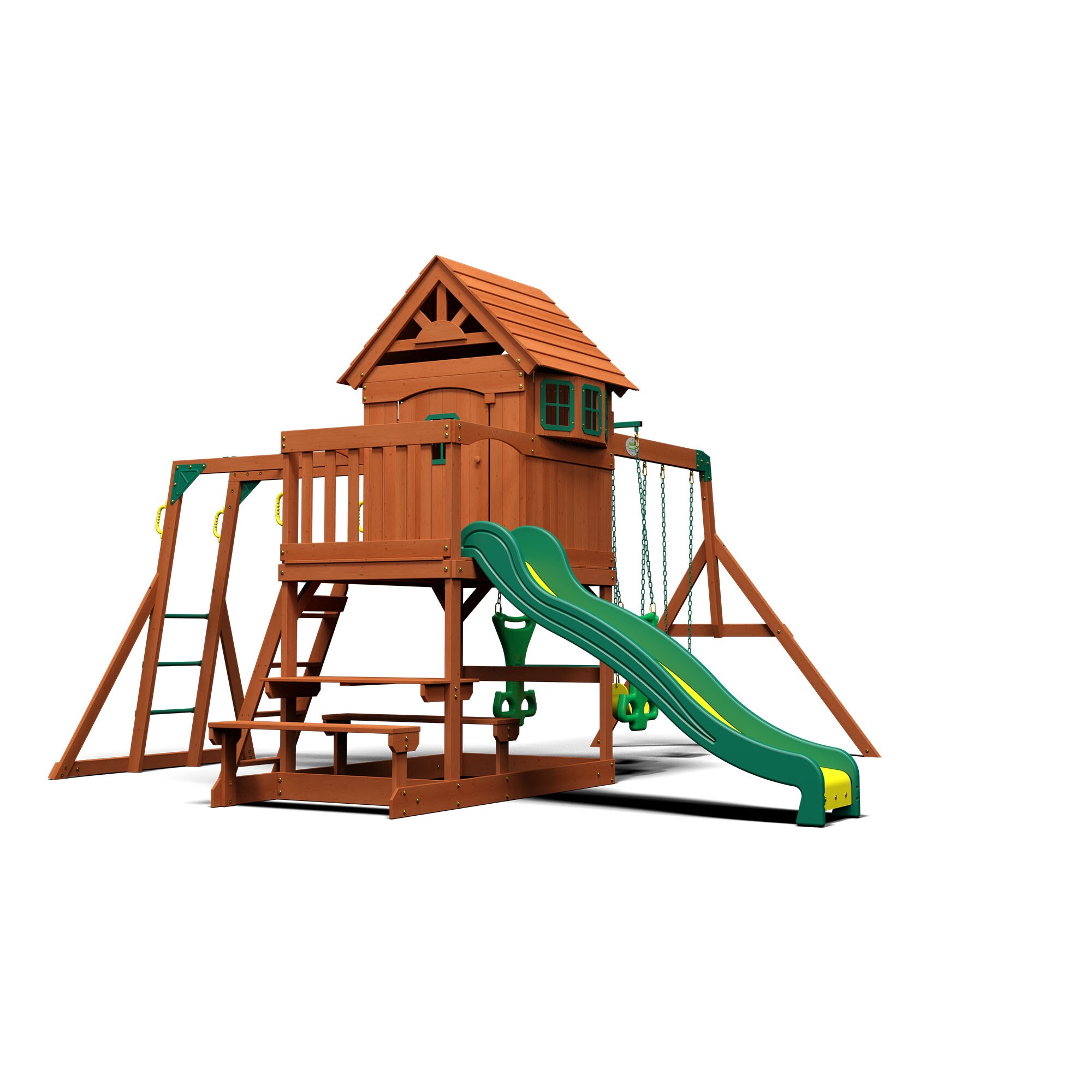 backyard discovery springboro swing set