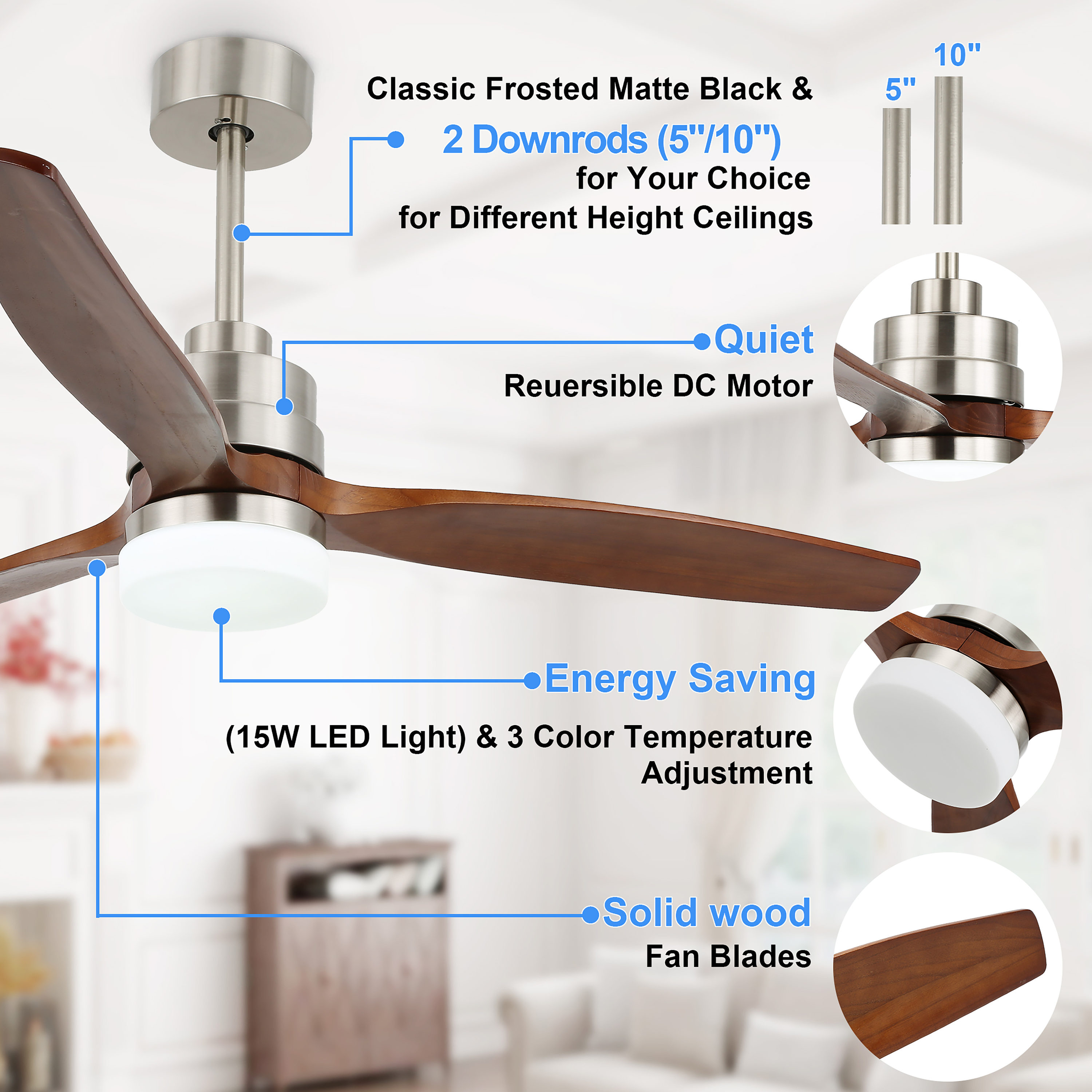 Cusp Barn DC5205 Ceiling-Fans - View #5
