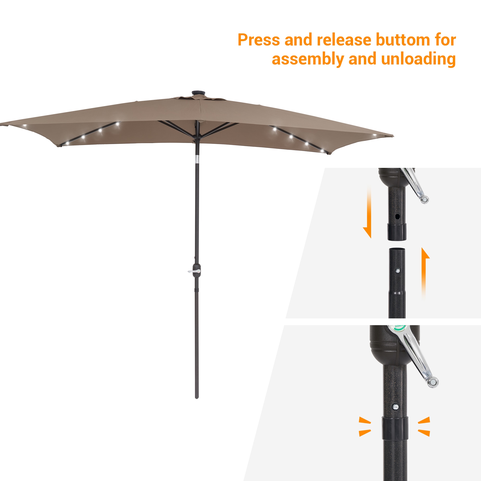 Sonkuki SD-312TP-LED Umbrellas-2 - View #8