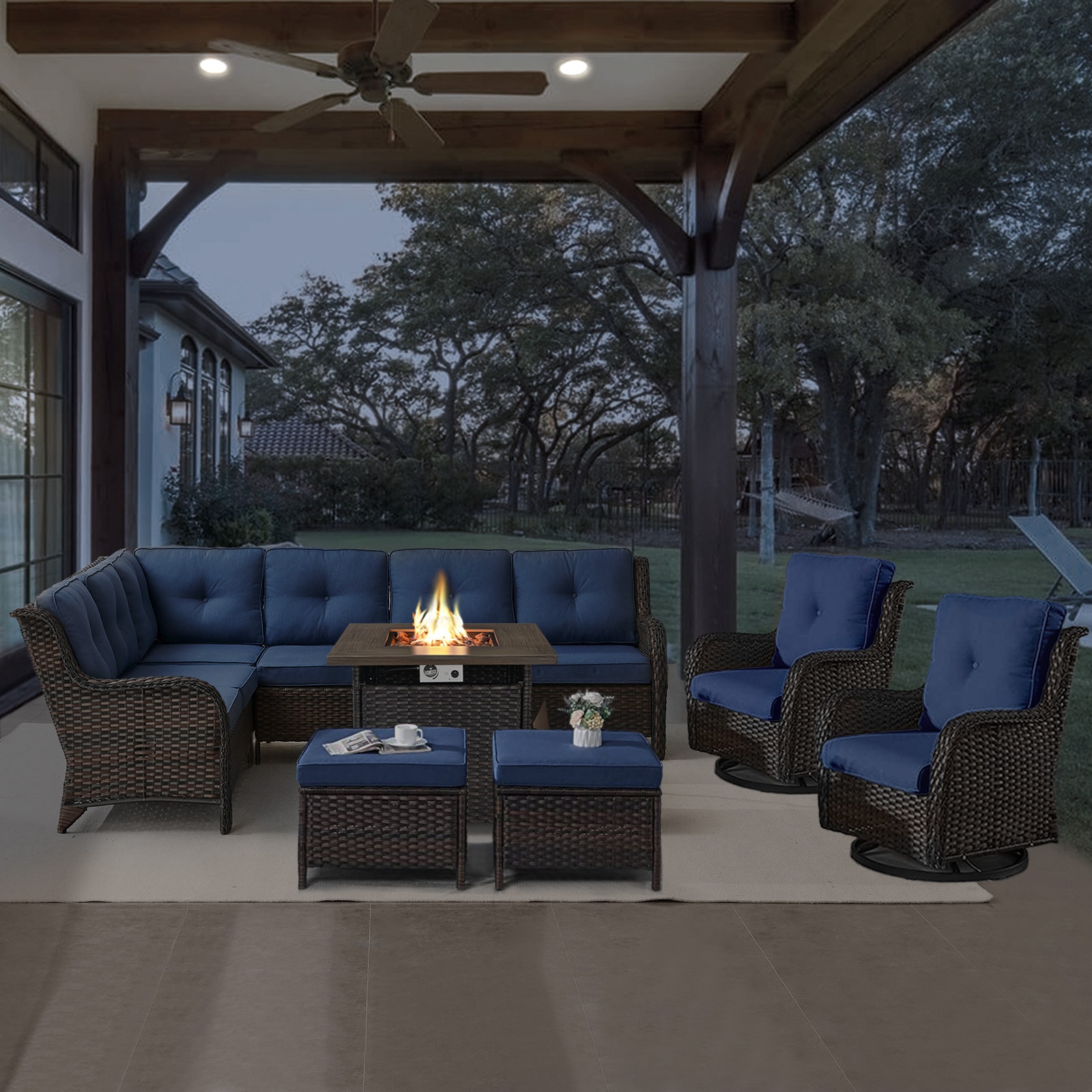 Rilyson FS2314054056058098-1 Patio-Conversation-Sets - View #3
