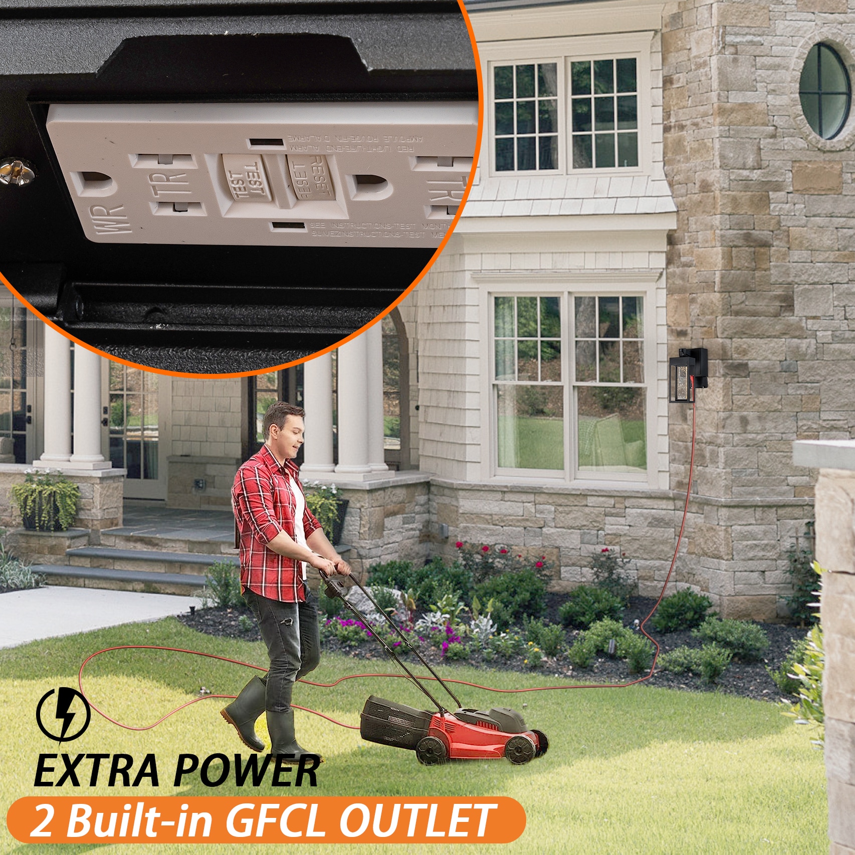 AloaDecor Lighting L7138W08A Outdoor-Wall-Lighting - View #8